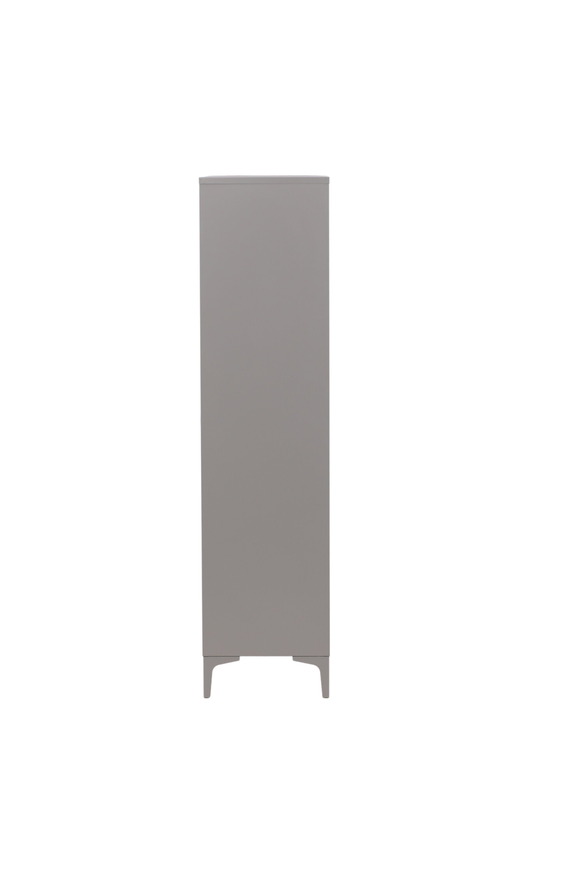 Piring Garderobe in Hellgrau präsentiert im Onlineshop von KAQTU Design AG. Drehtürenschrank ist von Venture Home