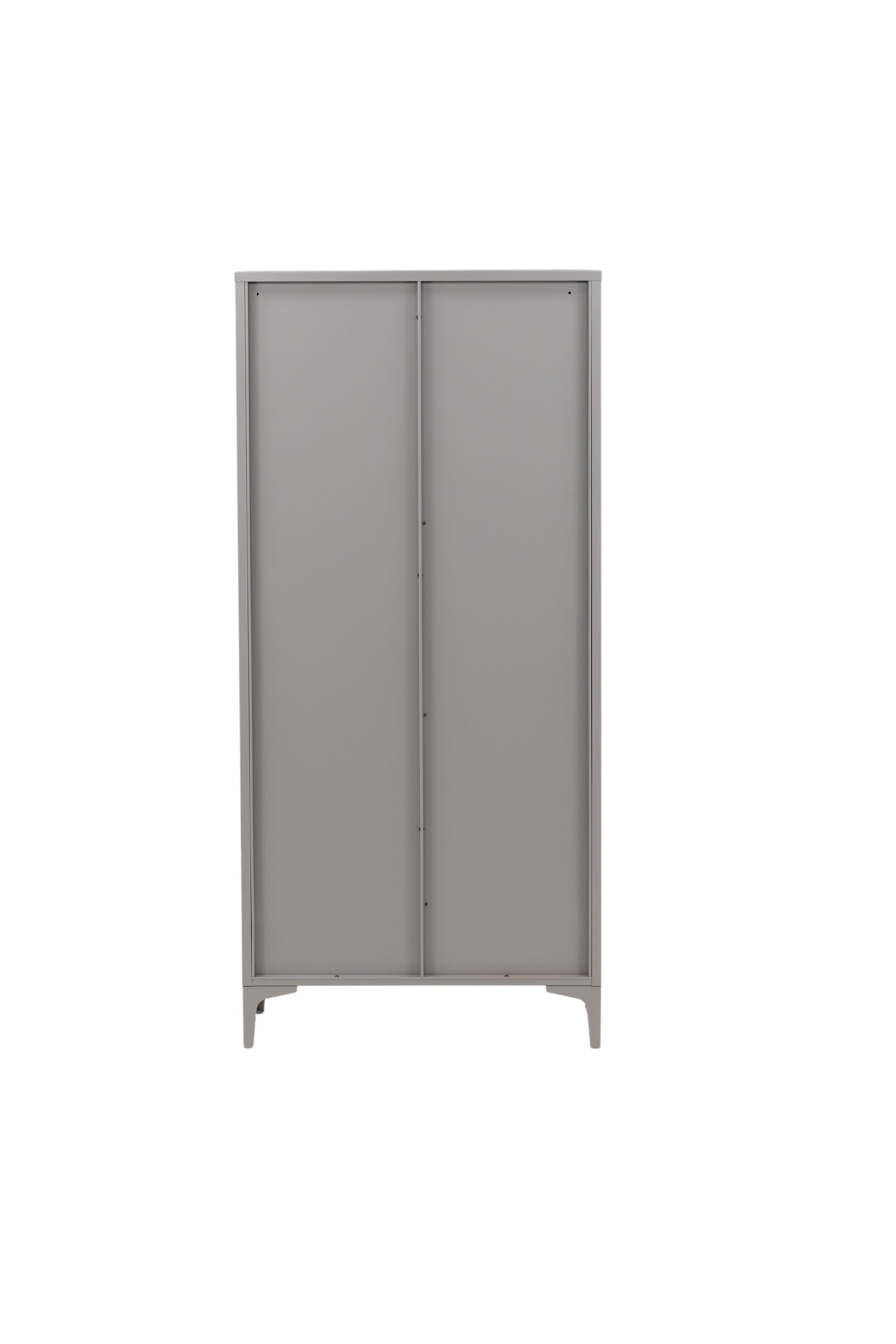 Piring Garderobe in Hellgrau präsentiert im Onlineshop von KAQTU Design AG. Drehtürenschrank ist von Venture Home