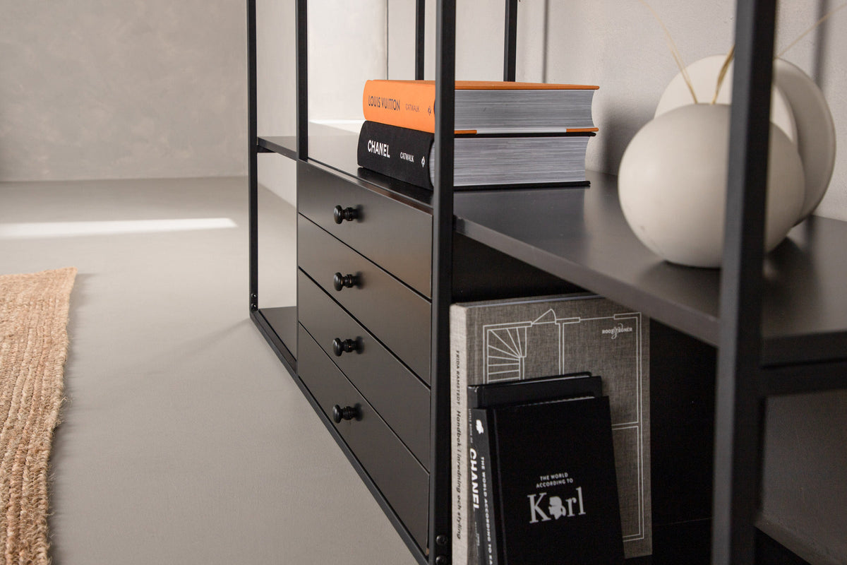 Amaraillo Schrank in Schwarz präsentiert im Onlineshop von KAQTU Design AG. Cabinet ist von Venture Home