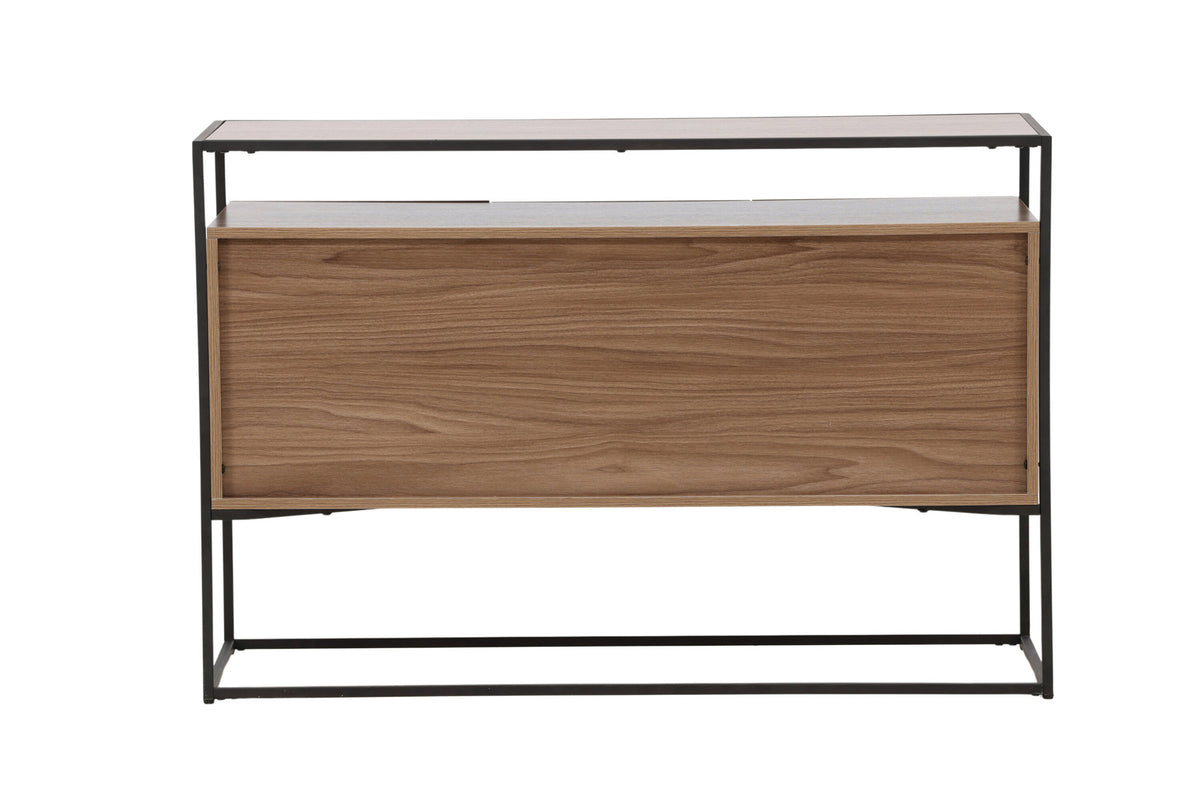 Kingsport Kabinett in Nussbaum präsentiert im Onlineshop von KAQTU Design AG. Cabinet ist von Venture Home