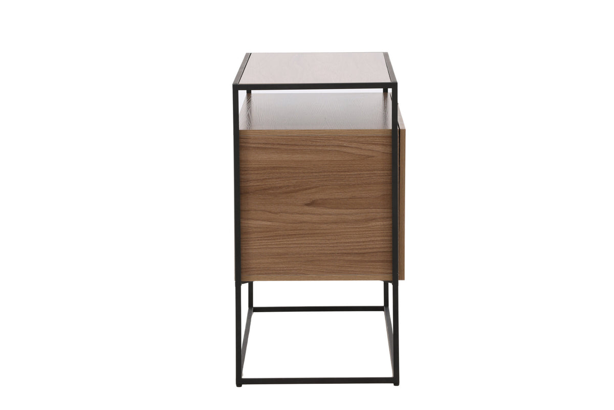 Kingsport Kabinett in Nussbaum präsentiert im Onlineshop von KAQTU Design AG. Cabinet ist von Venture Home
