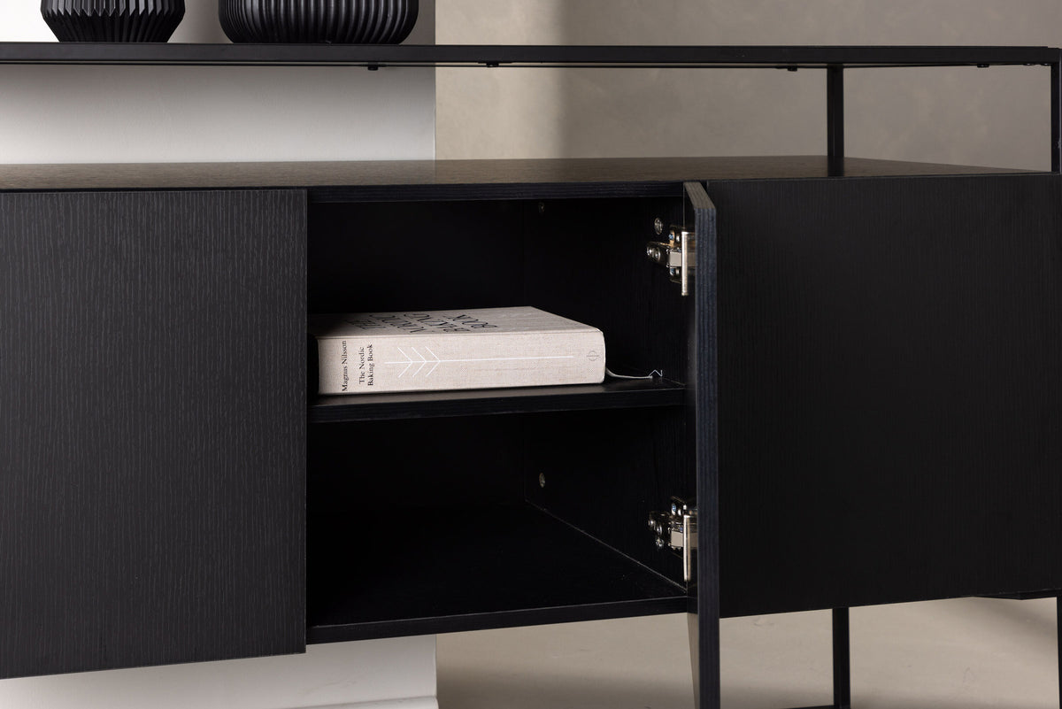 Kingsport Kabinett in Schwarz präsentiert im Onlineshop von KAQTU Design AG. Cabinet ist von Venture Home
