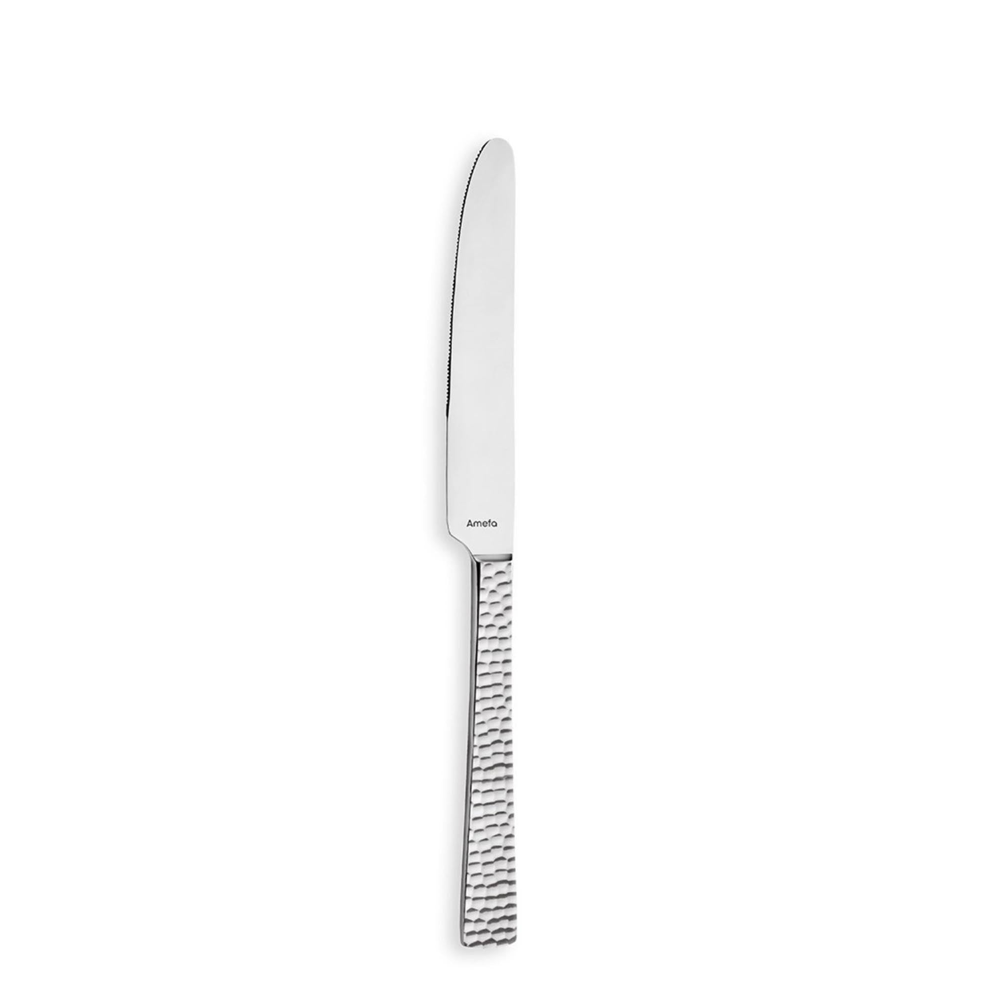 Elegantes Amefa Felicity Obst- & Dessertmesser, 16,6 cm, gehämmert, aus langlebigem 18/0 Edelstahl, ideal für Früchte & Desserts.