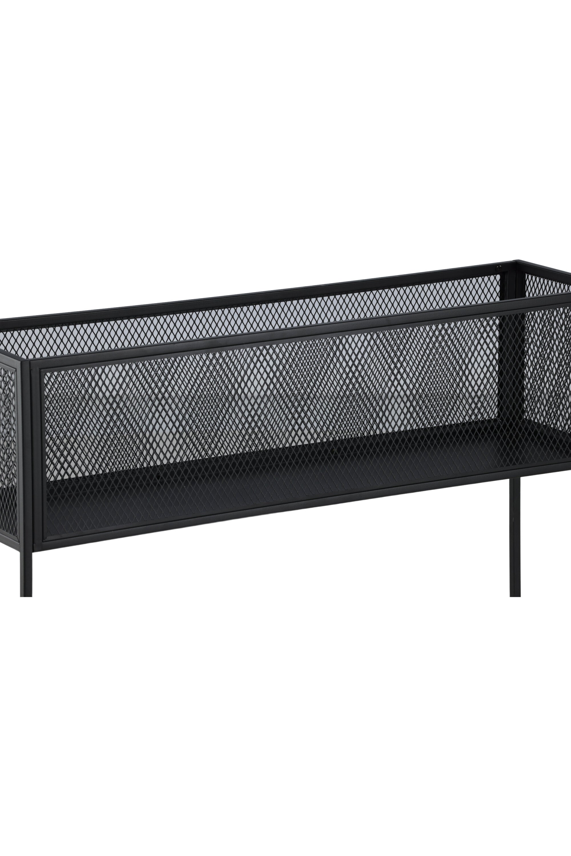 Netz Blumenregal in Schwarz präsentiert im Onlineshop von KAQTU Design AG. Standregal ist von Venture Home