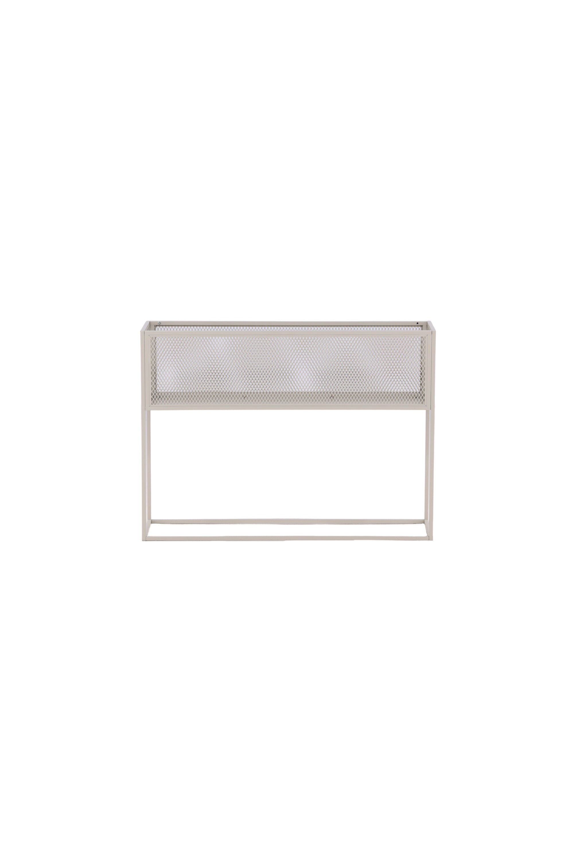 Netz Blumenregal in Beige präsentiert im Onlineshop von KAQTU Design AG. Standregal ist von Venture Home