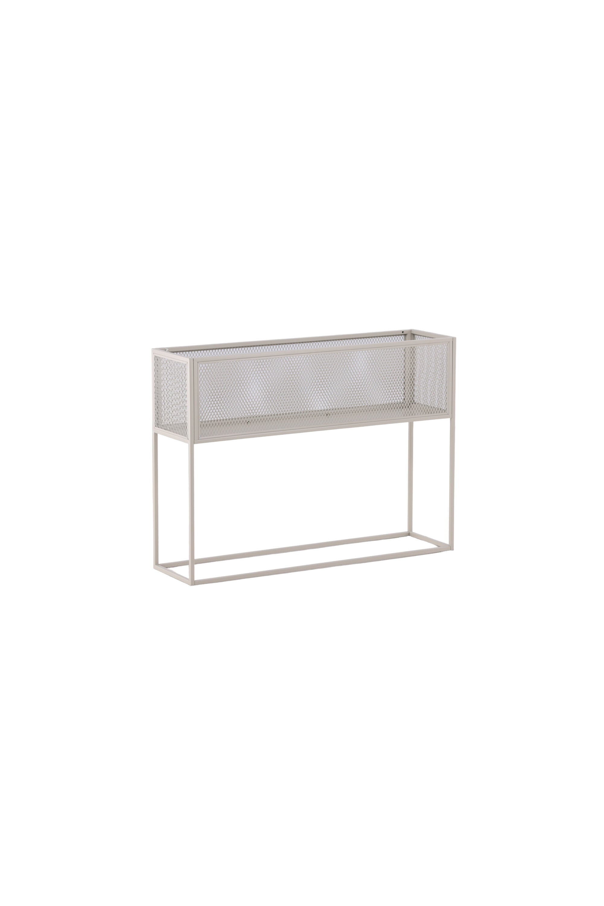 Netz Blumenregal in Beige präsentiert im Onlineshop von KAQTU Design AG. Standregal ist von Venture Home