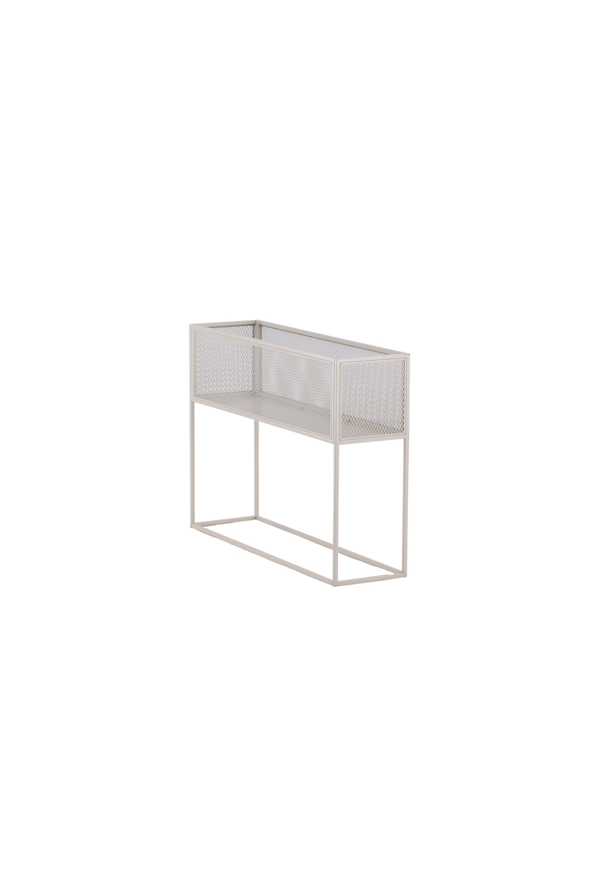 Netz Blumenregal in Beige präsentiert im Onlineshop von KAQTU Design AG. Standregal ist von Venture Home