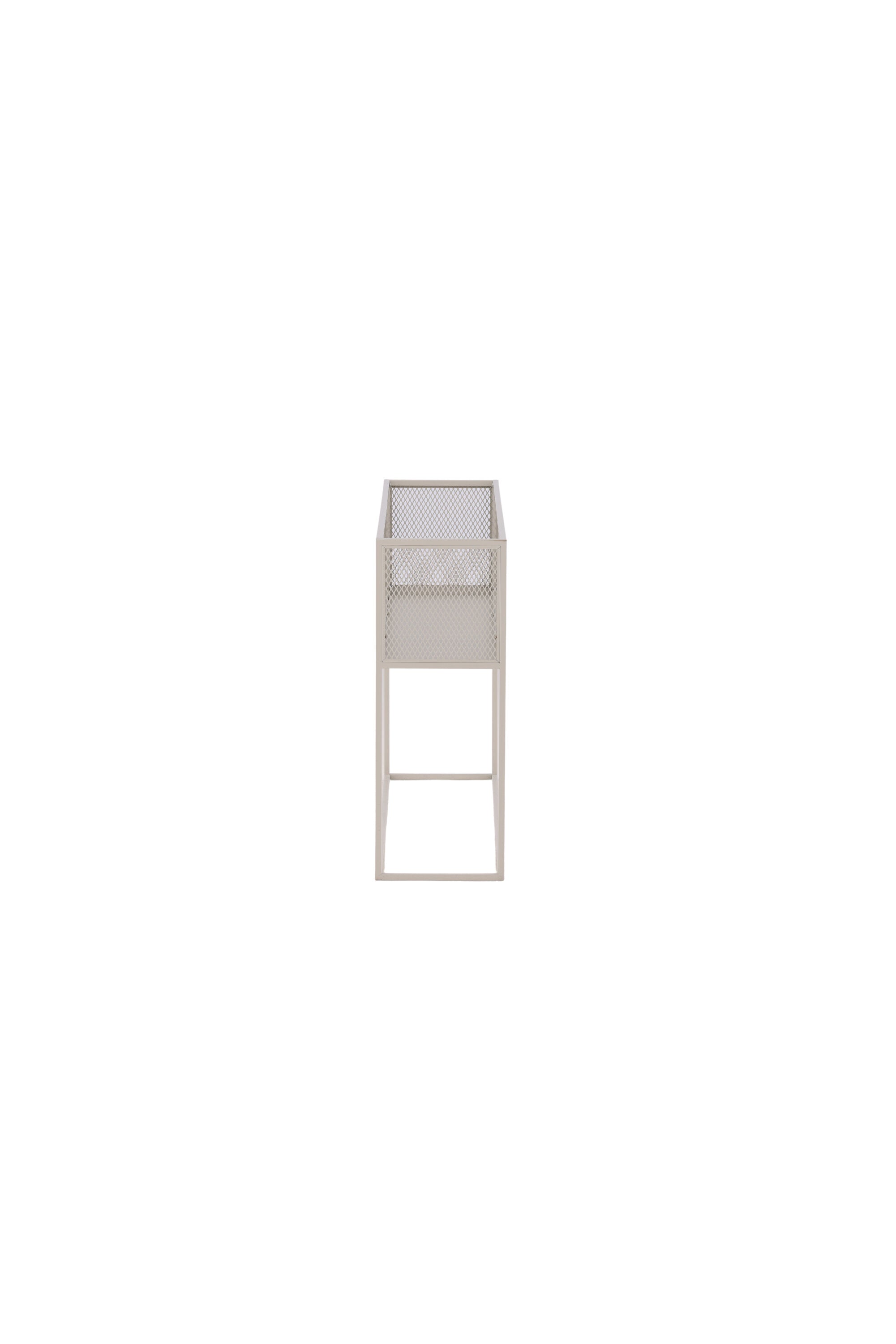 Netz Blumenregal in Beige präsentiert im Onlineshop von KAQTU Design AG. Standregal ist von Venture Home
