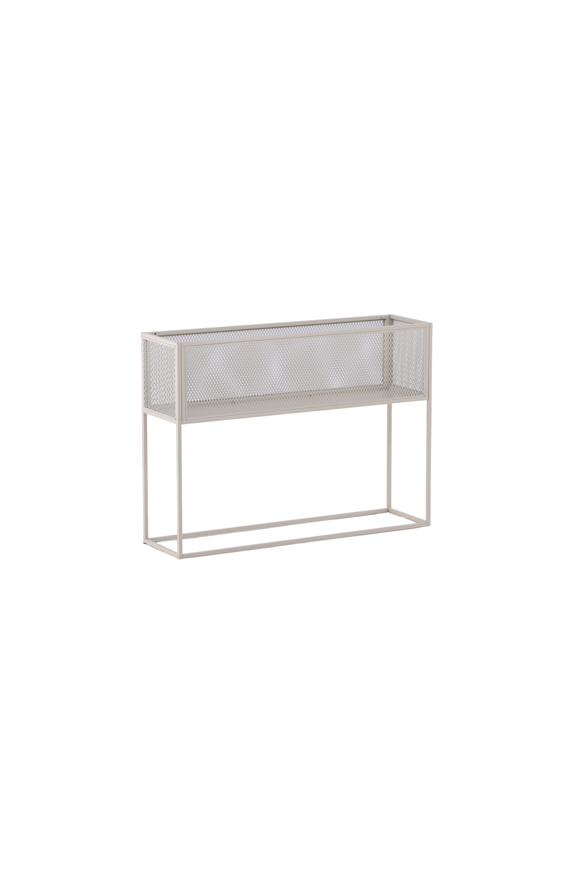 Netz Blumenregal in Beige präsentiert im Onlineshop von KAQTU Design AG. Standregal ist von Venture Home