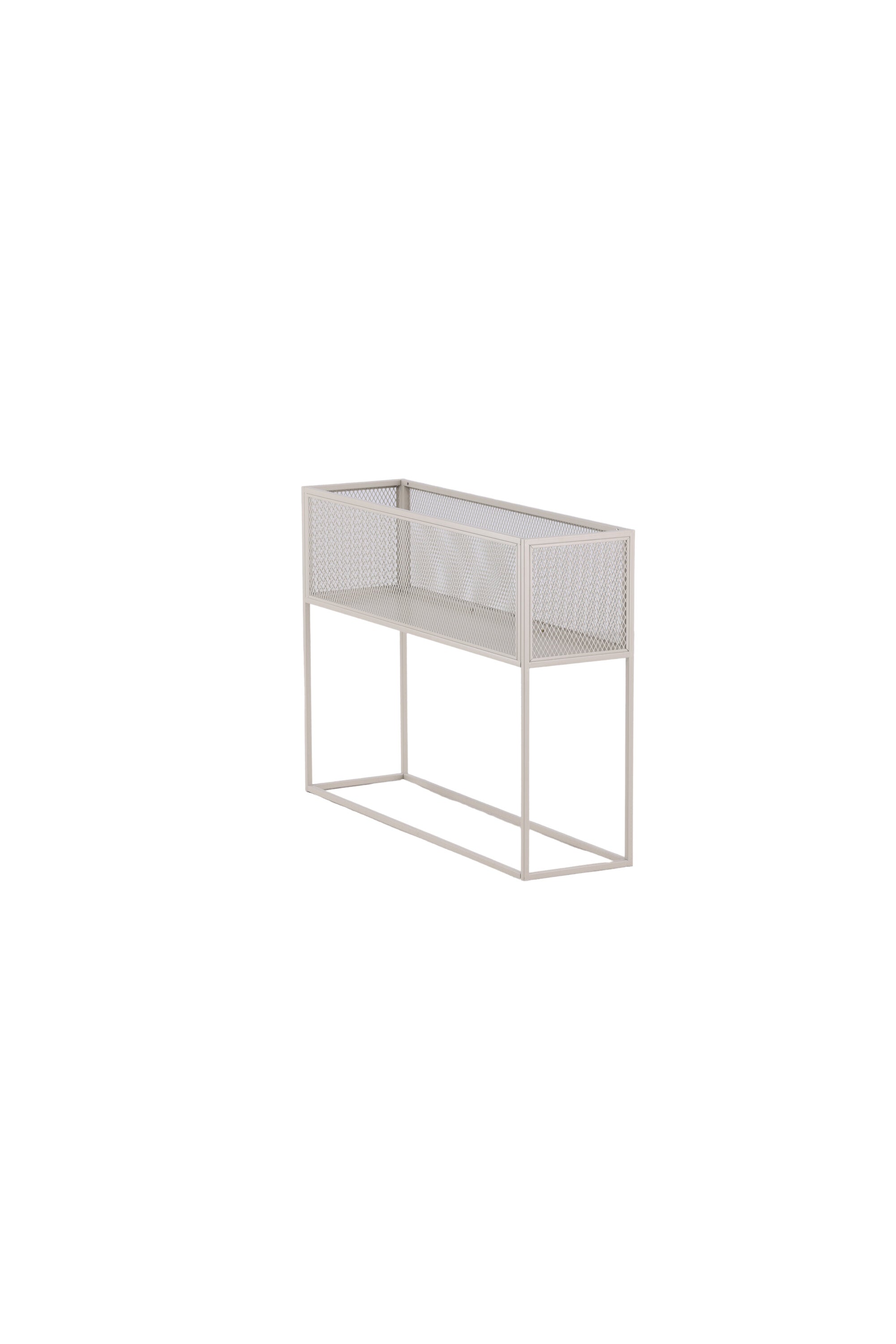 Netz Blumenregal in Beige präsentiert im Onlineshop von KAQTU Design AG. Standregal ist von Venture Home