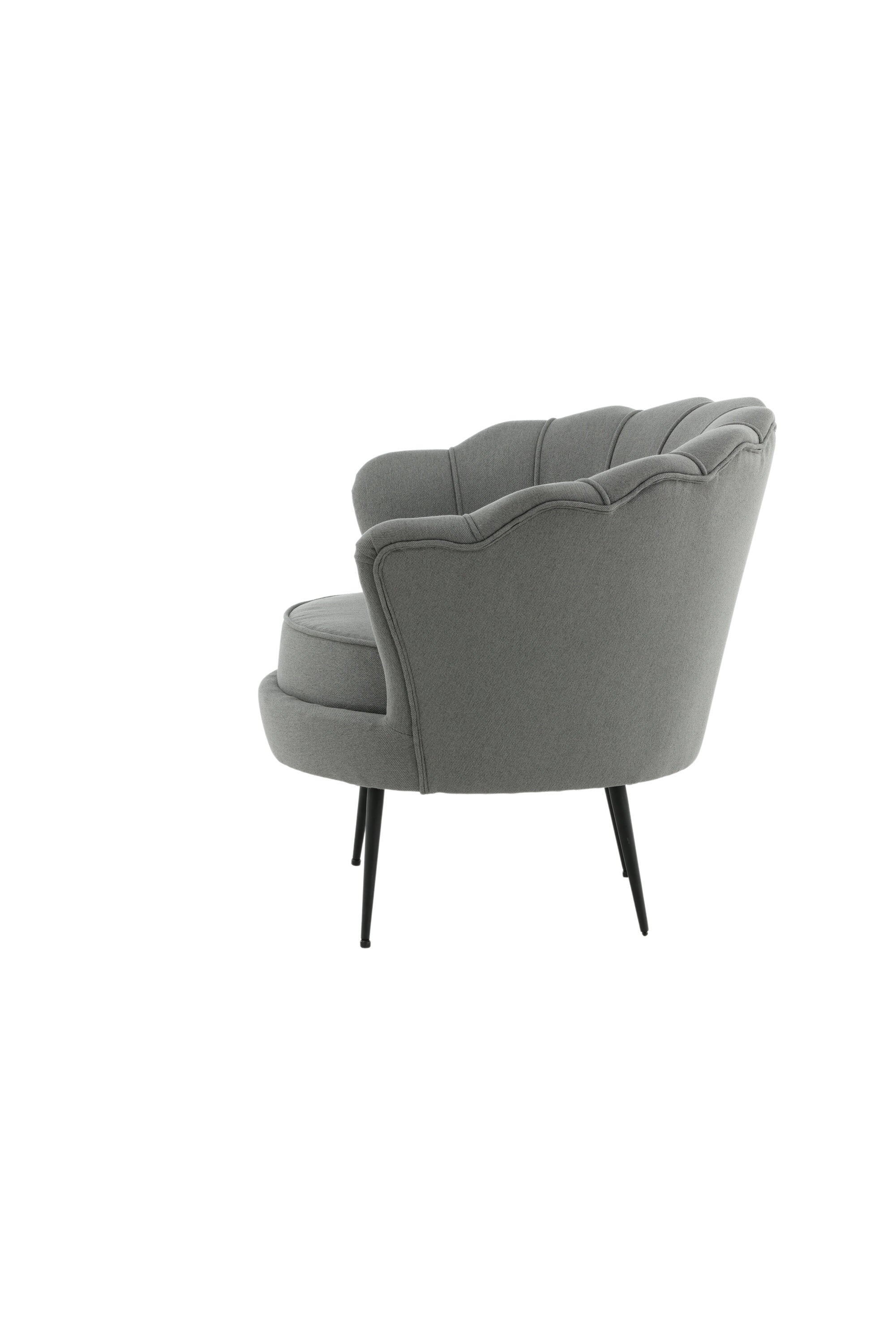 Calais Sessel in Grau präsentiert im Onlineshop von KAQTU Design AG. Sessel mit Armlehnen ist von Venture Home