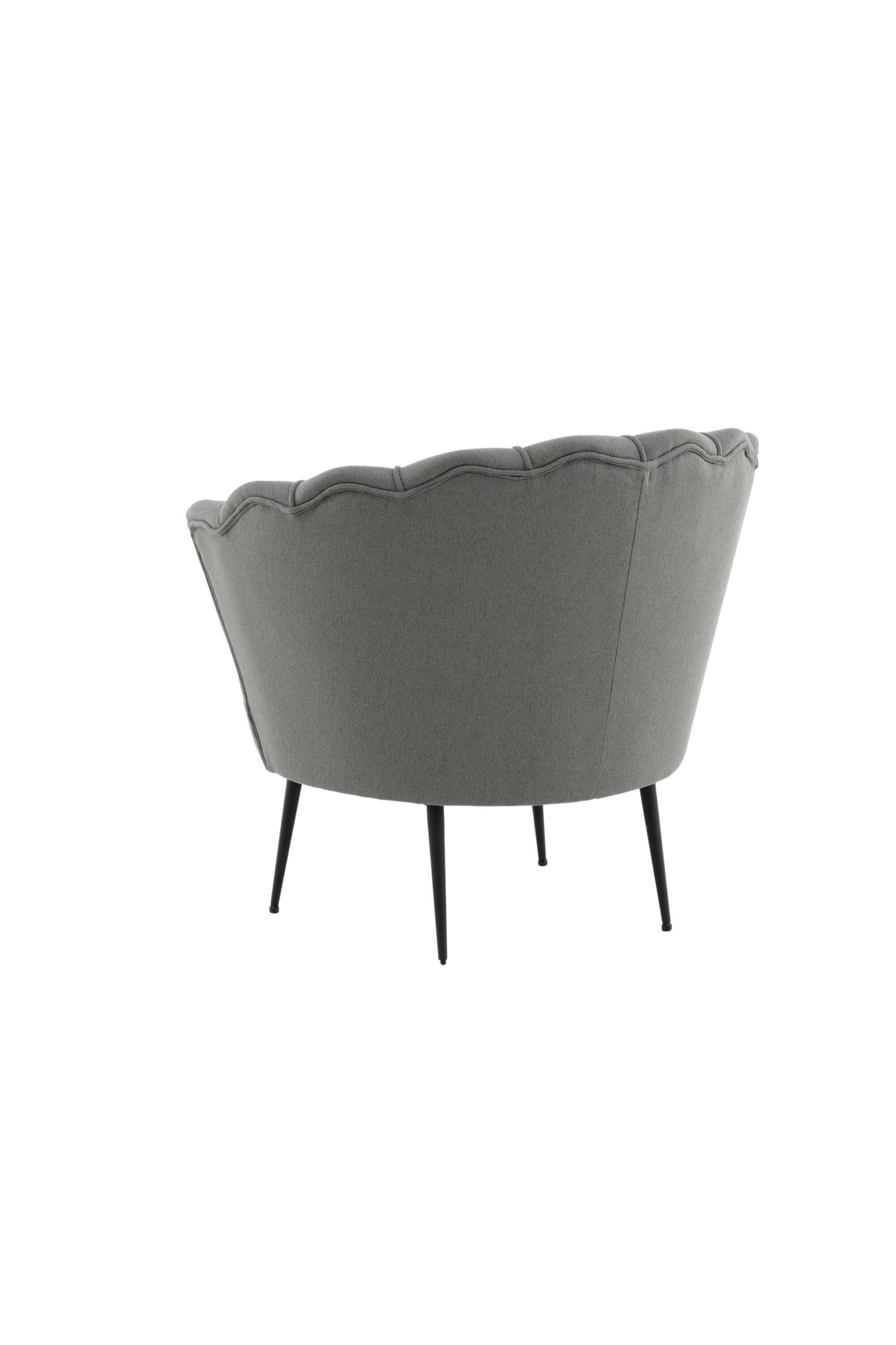 Calais Sessel in Grau präsentiert im Onlineshop von KAQTU Design AG. Sessel mit Armlehnen ist von Venture Home