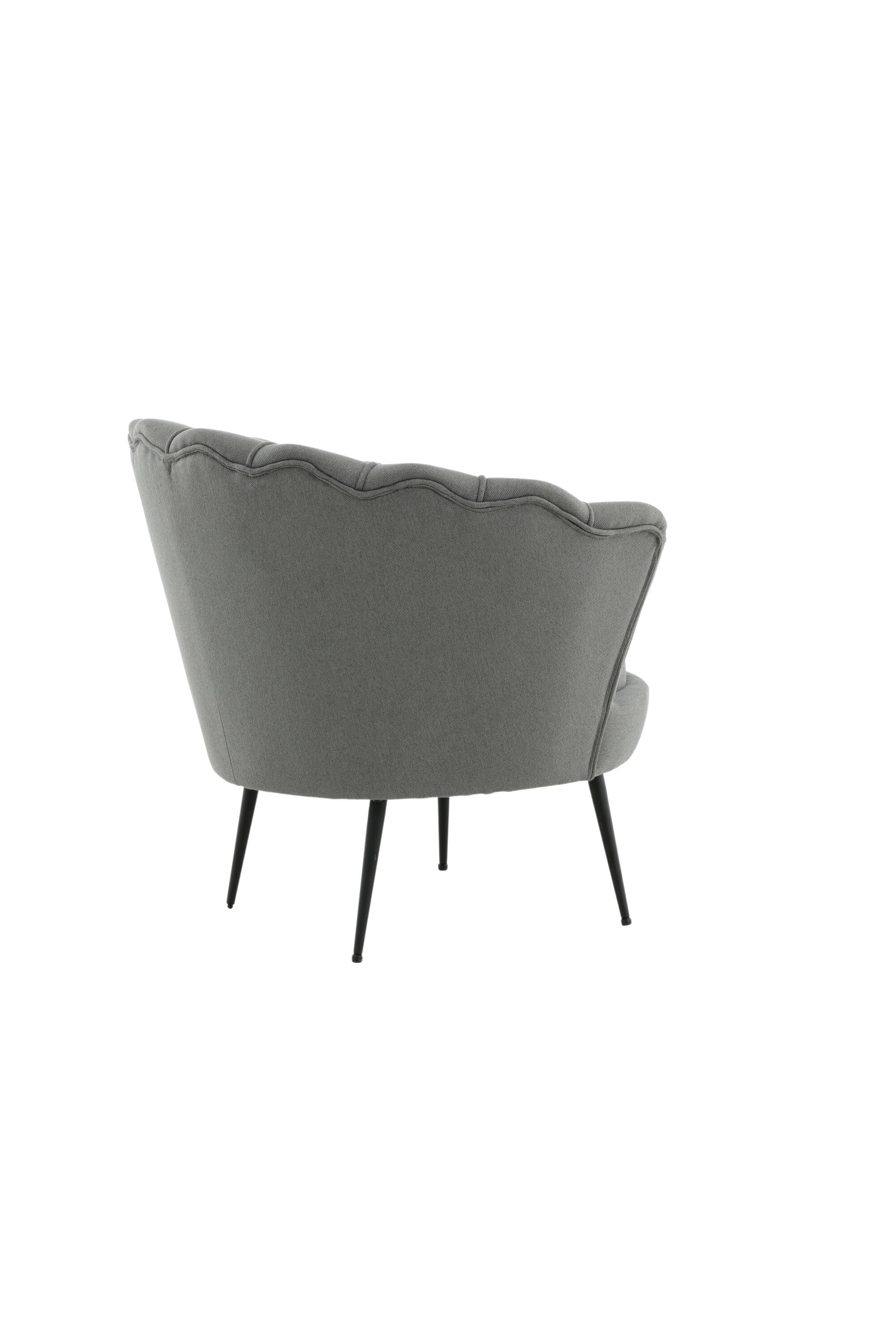 Calais Sessel in Grau präsentiert im Onlineshop von KAQTU Design AG. Sessel mit Armlehnen ist von Venture Home
