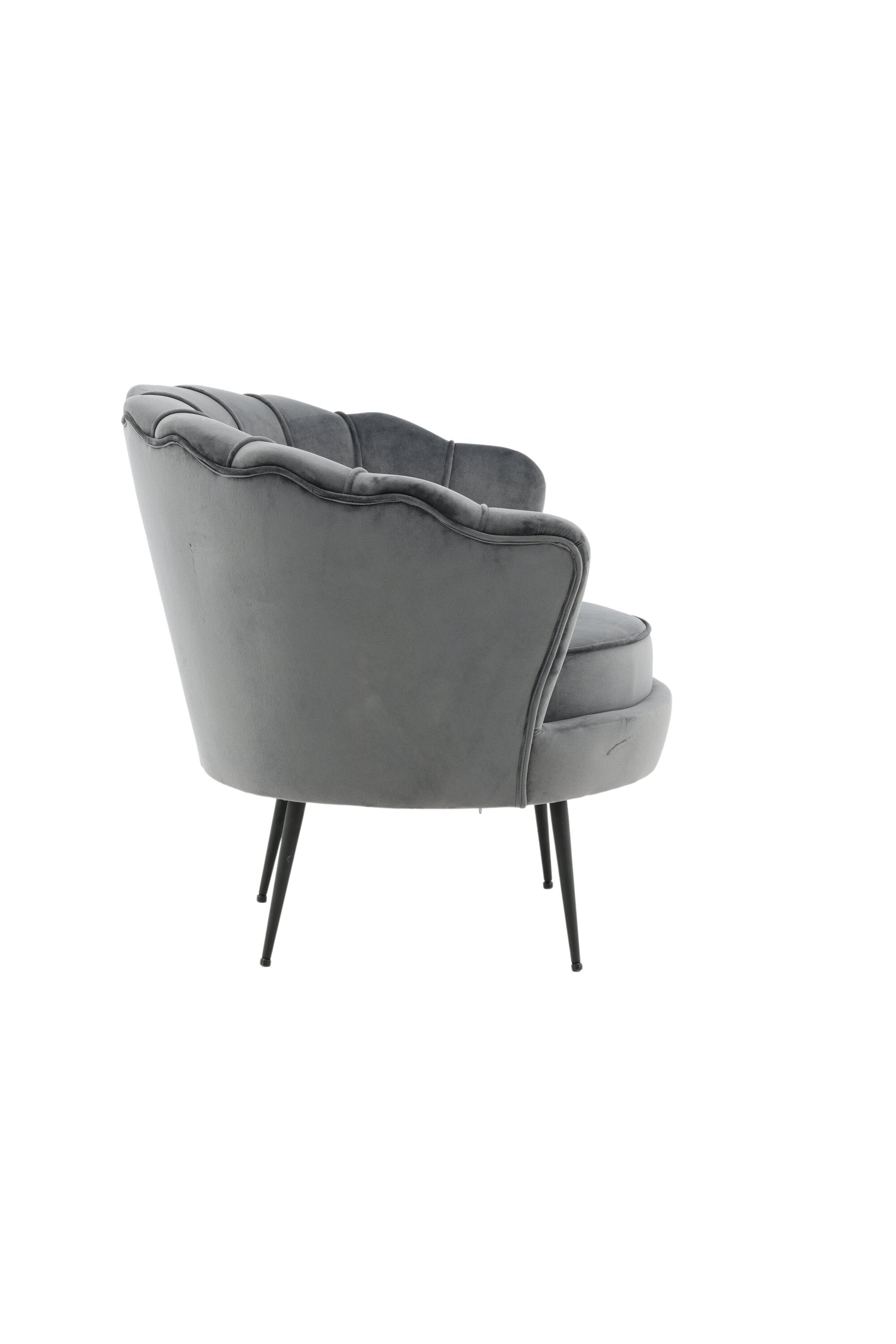 Calais Sessel in Dunkelgrau präsentiert im Onlineshop von KAQTU Design AG. Sessel mit Armlehnen ist von Venture Home