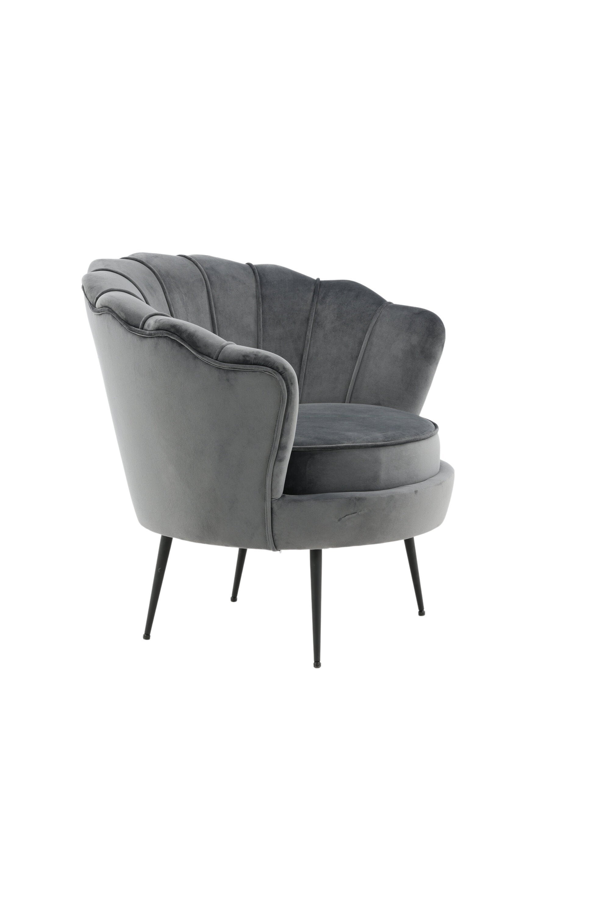 Calais Sessel in Dunkelgrau präsentiert im Onlineshop von KAQTU Design AG. Sessel mit Armlehnen ist von Venture Home