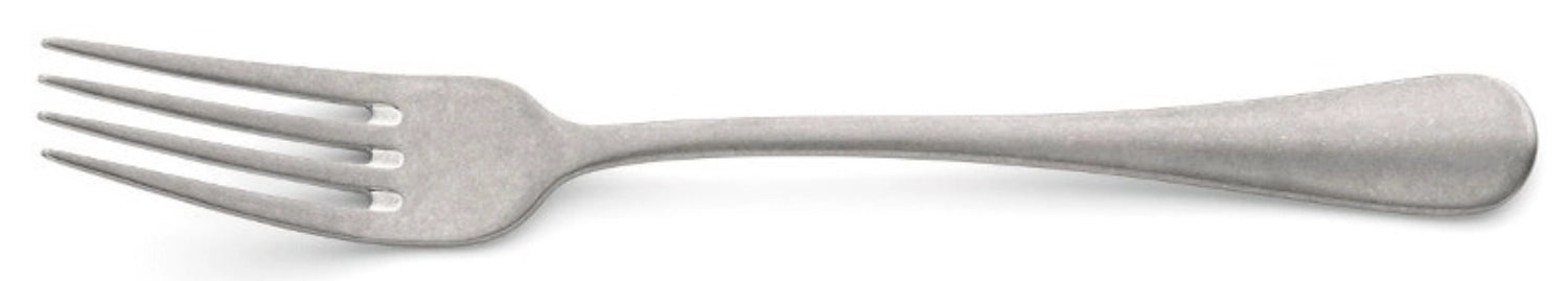 Elegante Baguette Dessertgabel von Amefa, gefertigt aus hochwertigem 18/10 Edelstahl, perfekt für feine Desserts und Kuchen, mit zeitlosem Vintage-Charme.