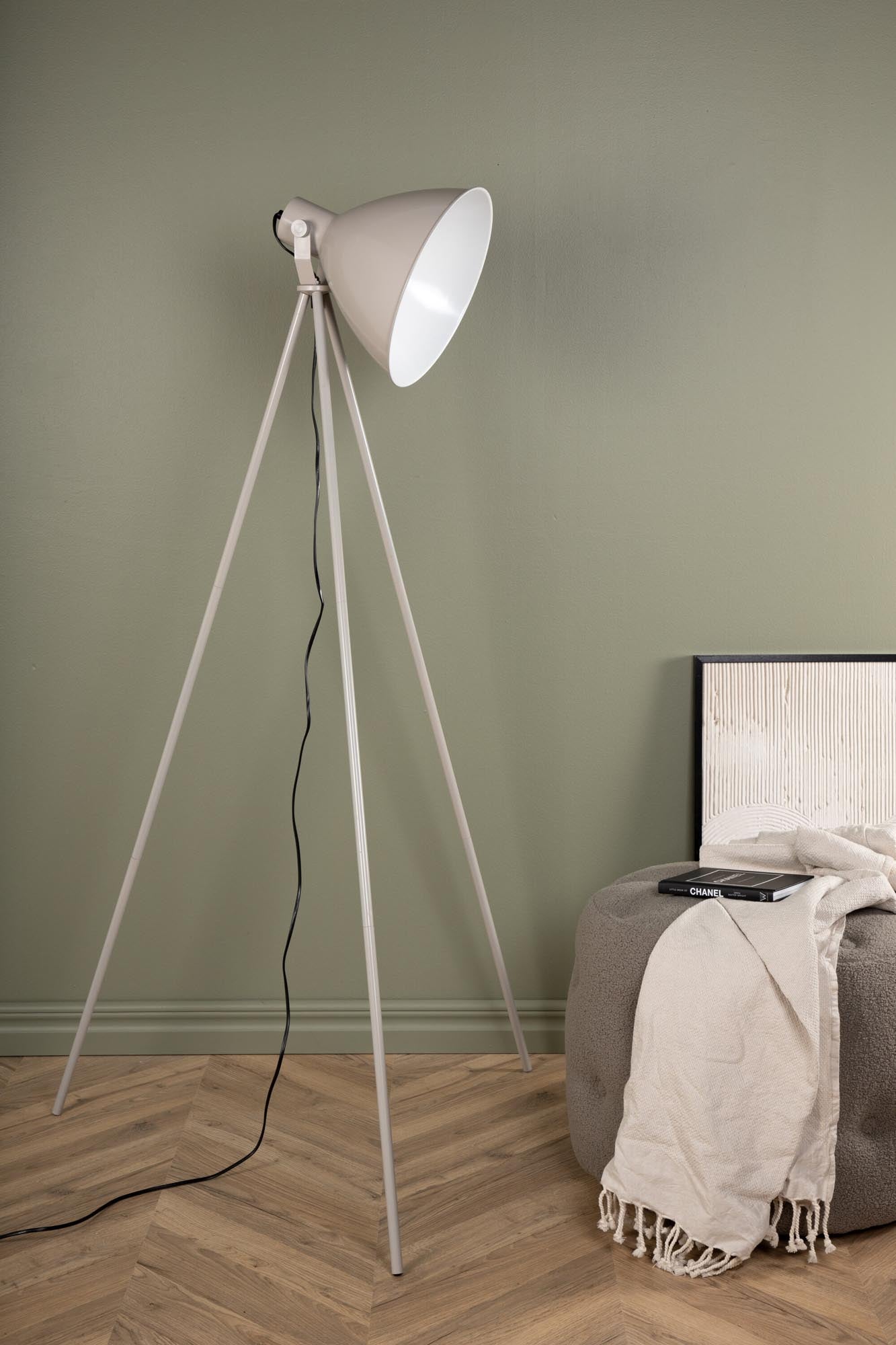 Tiv Stehleuchte in Beige präsentiert im Onlineshop von KAQTU Design AG. Stehleuchte ist von Venture Home