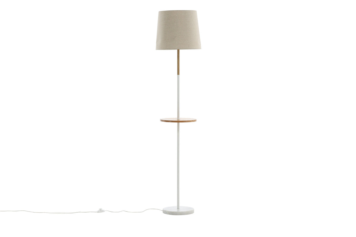Hattman Stehleuchte in Beige präsentiert im Onlineshop von KAQTU Design AG. Stehleuchte ist von Venture Home