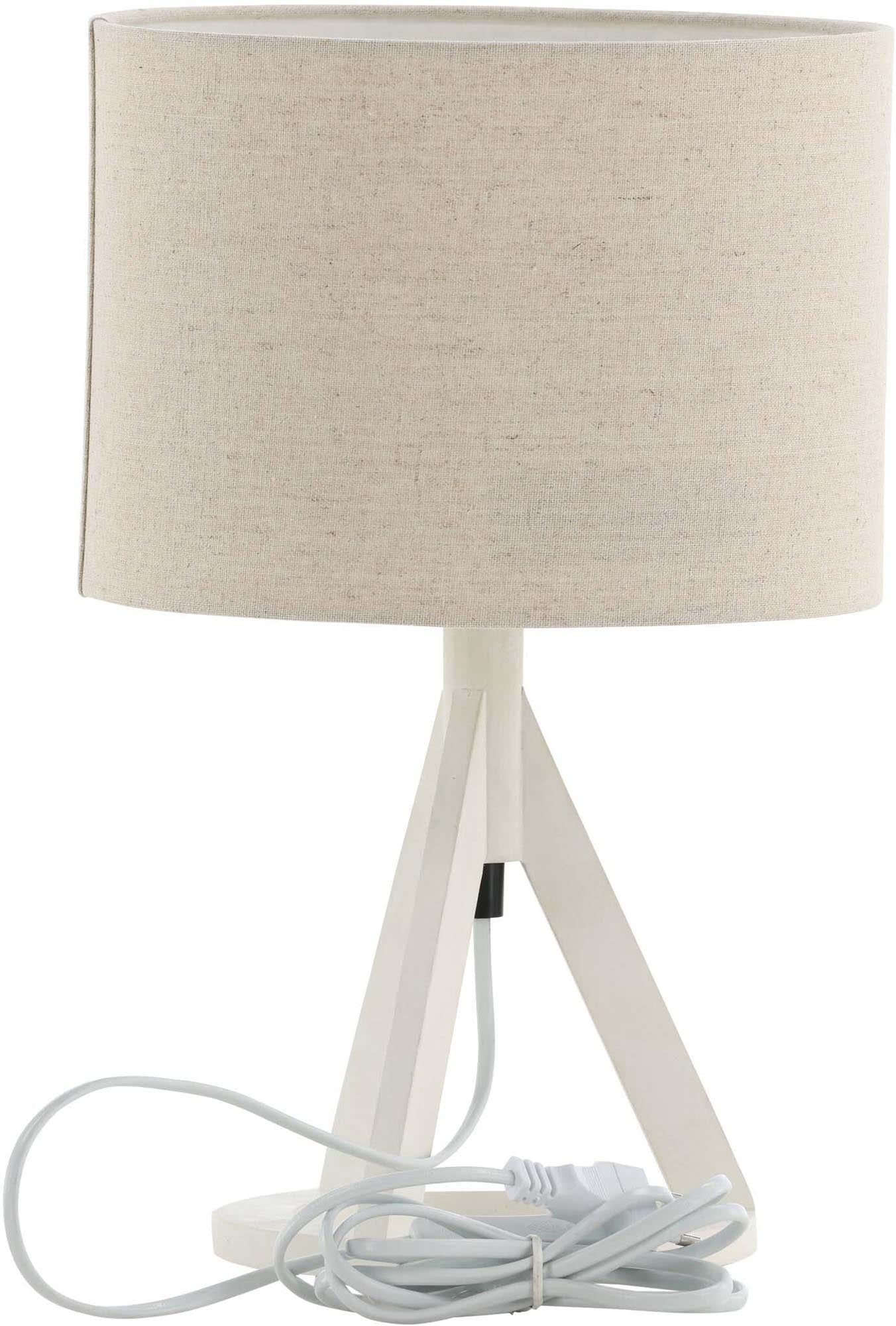 Kona Tischleuchte in Weiss präsentiert im Onlineshop von KAQTU Design AG. Tischleuchte ist von Venture Home