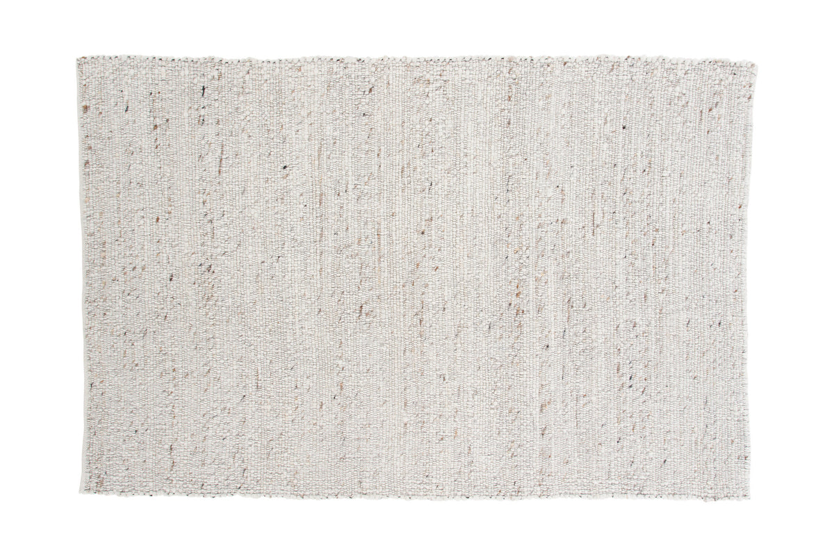 Loump Teppich in Beige/Weiss präsentiert im Onlineshop von KAQTU Design AG. Teppich ist von Venture Home