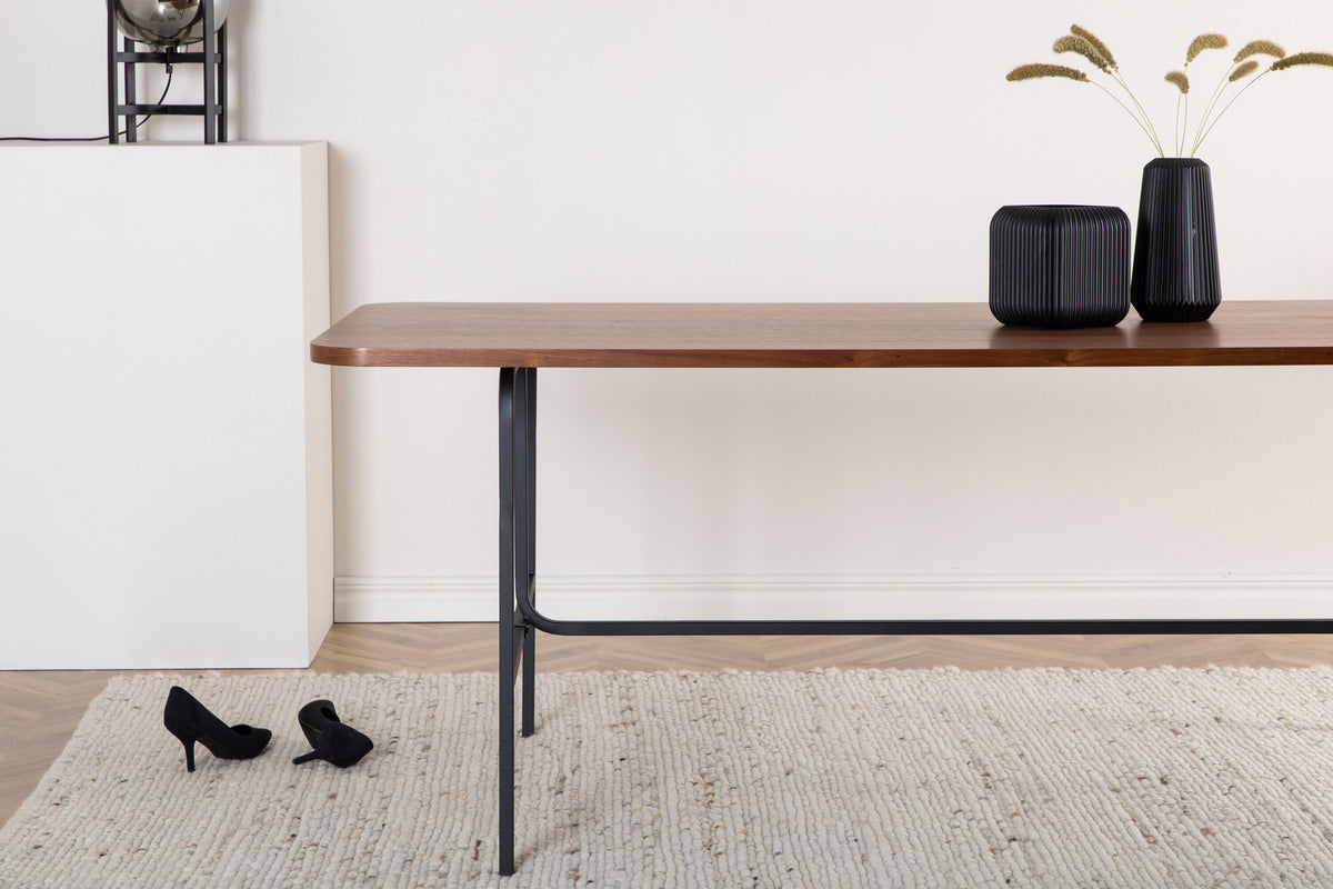 Loump Teppich in Beige/Weiss präsentiert im Onlineshop von KAQTU Design AG. Teppich ist von Venture Home
