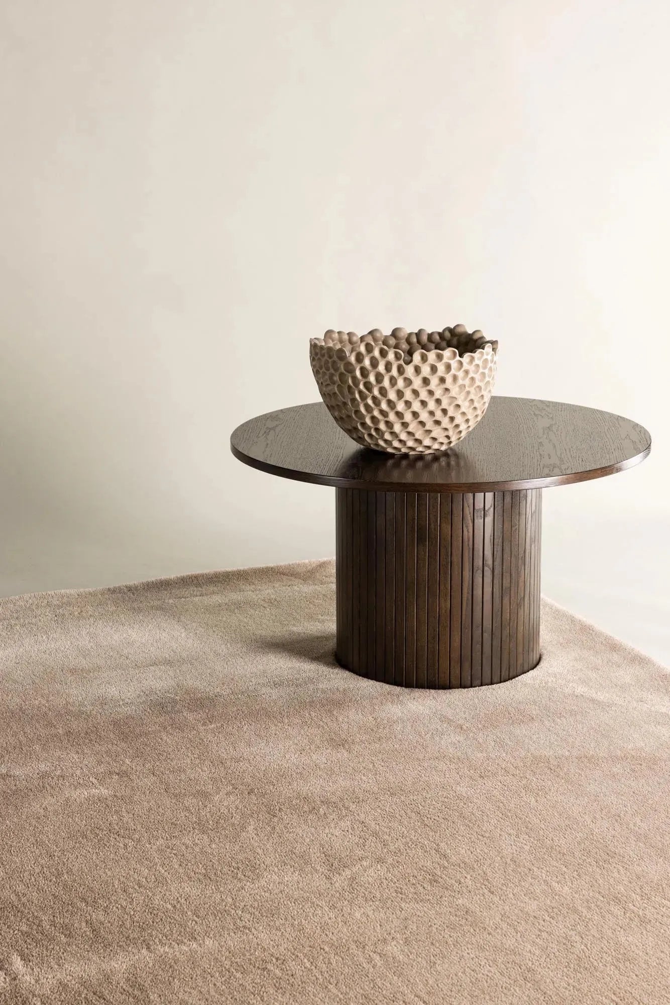 Blanca Teppich in Beige präsentiert im Onlineshop von KAQTU Design AG. Teppich ist von Venture Home