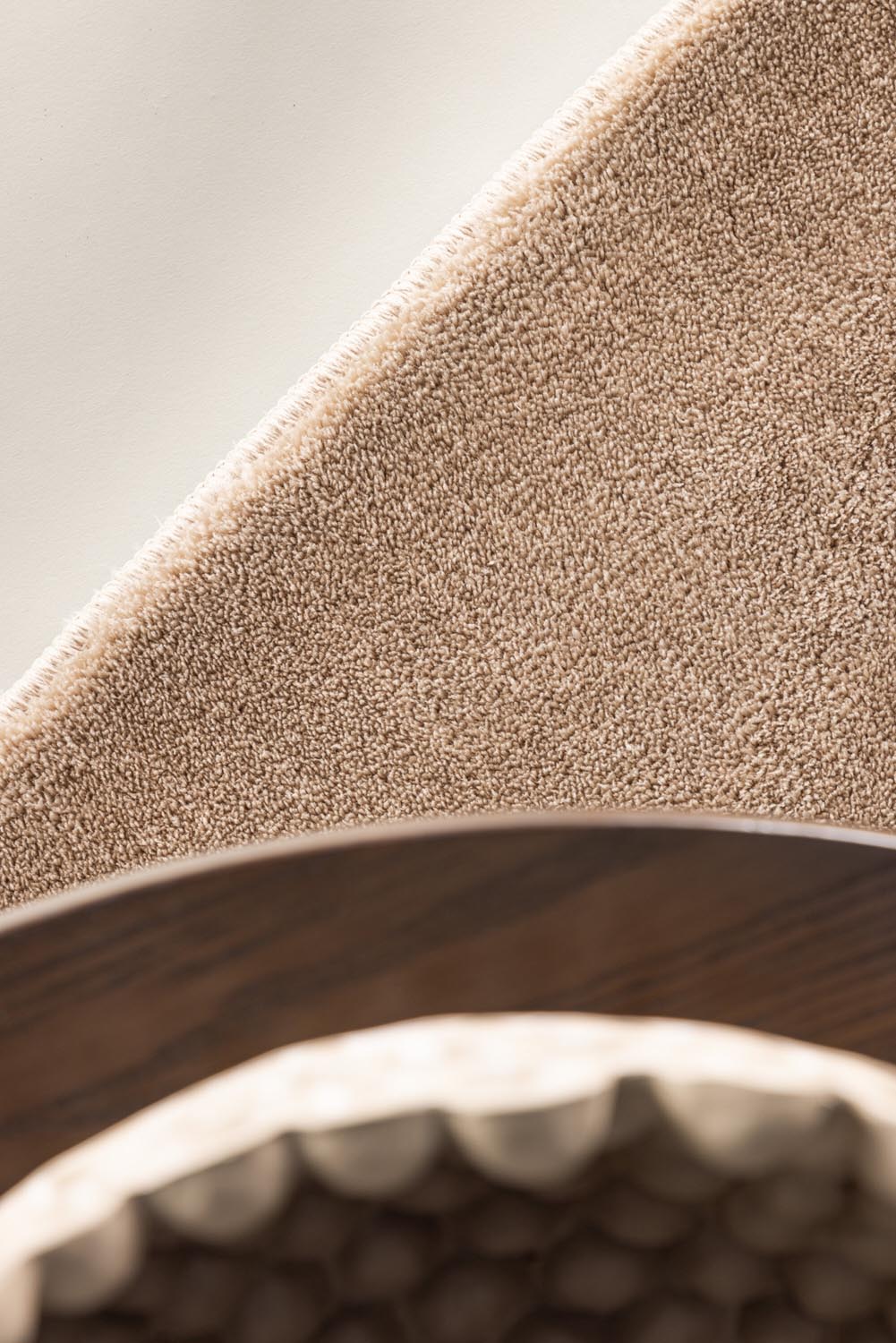 Blanca Teppich in Beige präsentiert im Onlineshop von KAQTU Design AG. Teppich ist von Venture Home