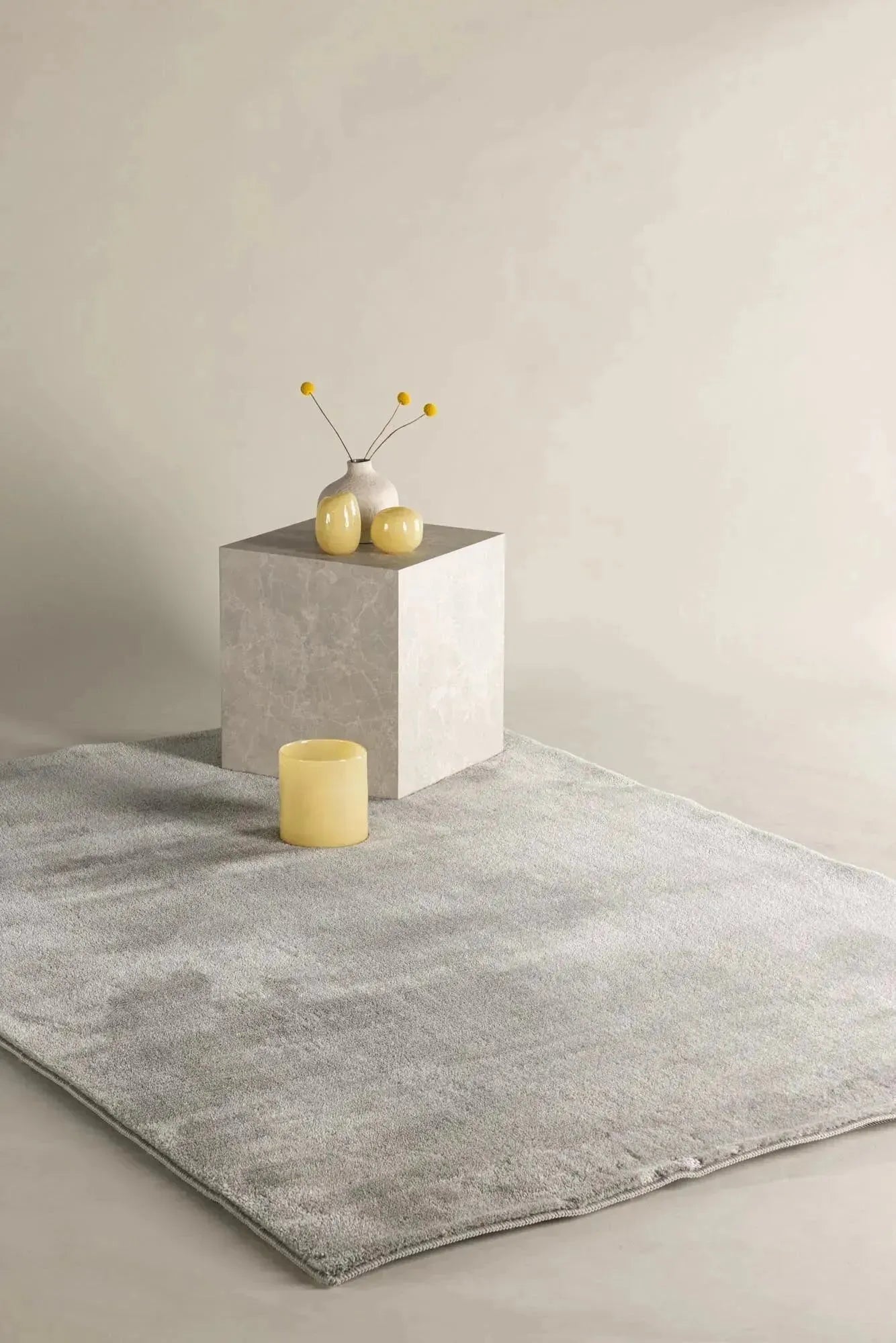 Blanca Teppich in Beige präsentiert im Onlineshop von KAQTU Design AG. Teppich ist von Venture Home