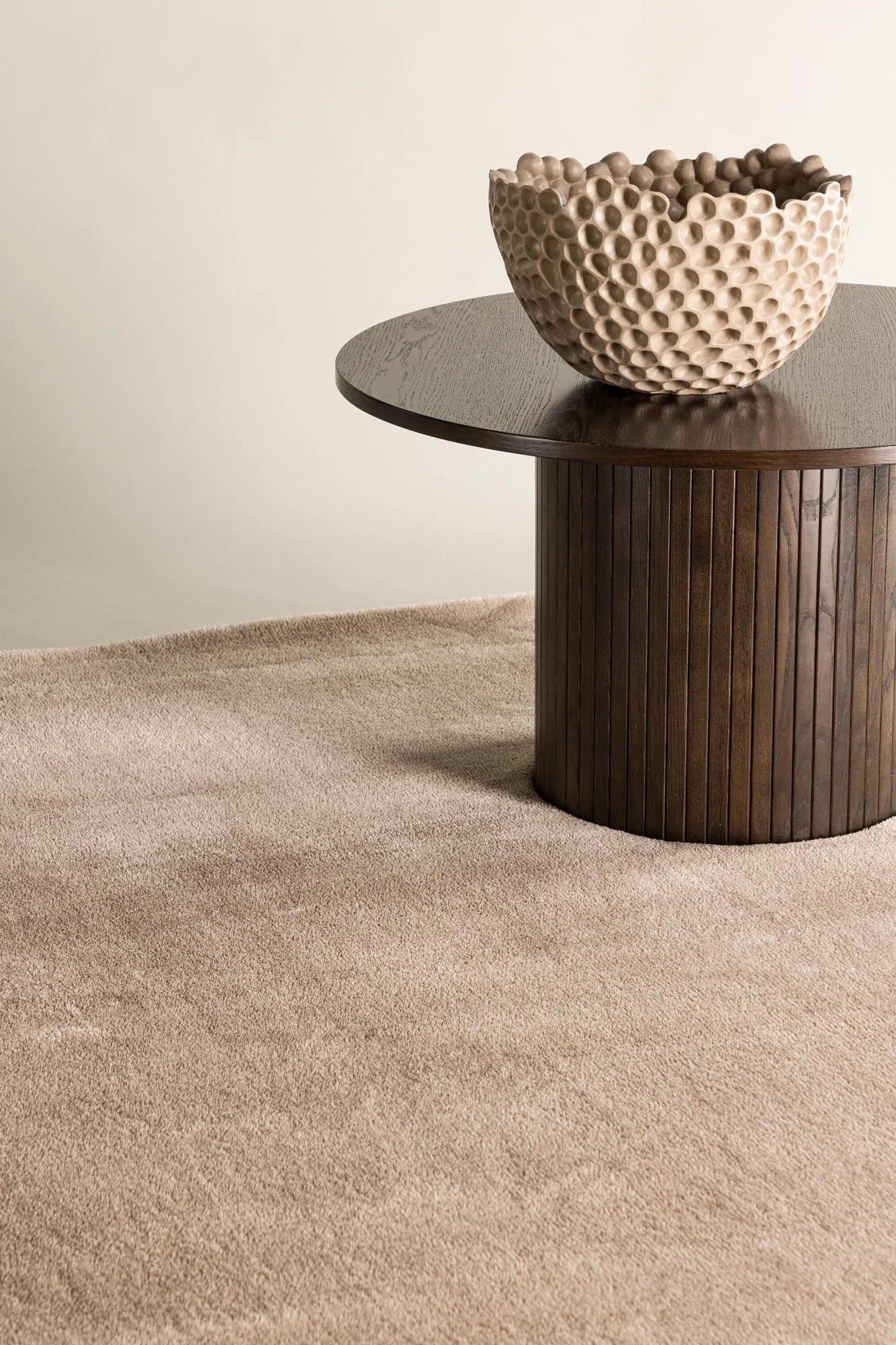 Blanca Teppich in Beige präsentiert im Onlineshop von KAQTU Design AG. Teppich ist von Venture Home