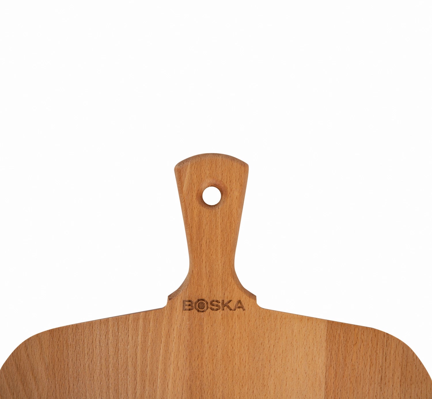 Elegante Pizzaschaufel Amigo von Boska, aus robustem Material, ideal für das mühelose Servieren und Wenden von köstlichen Pizzen.