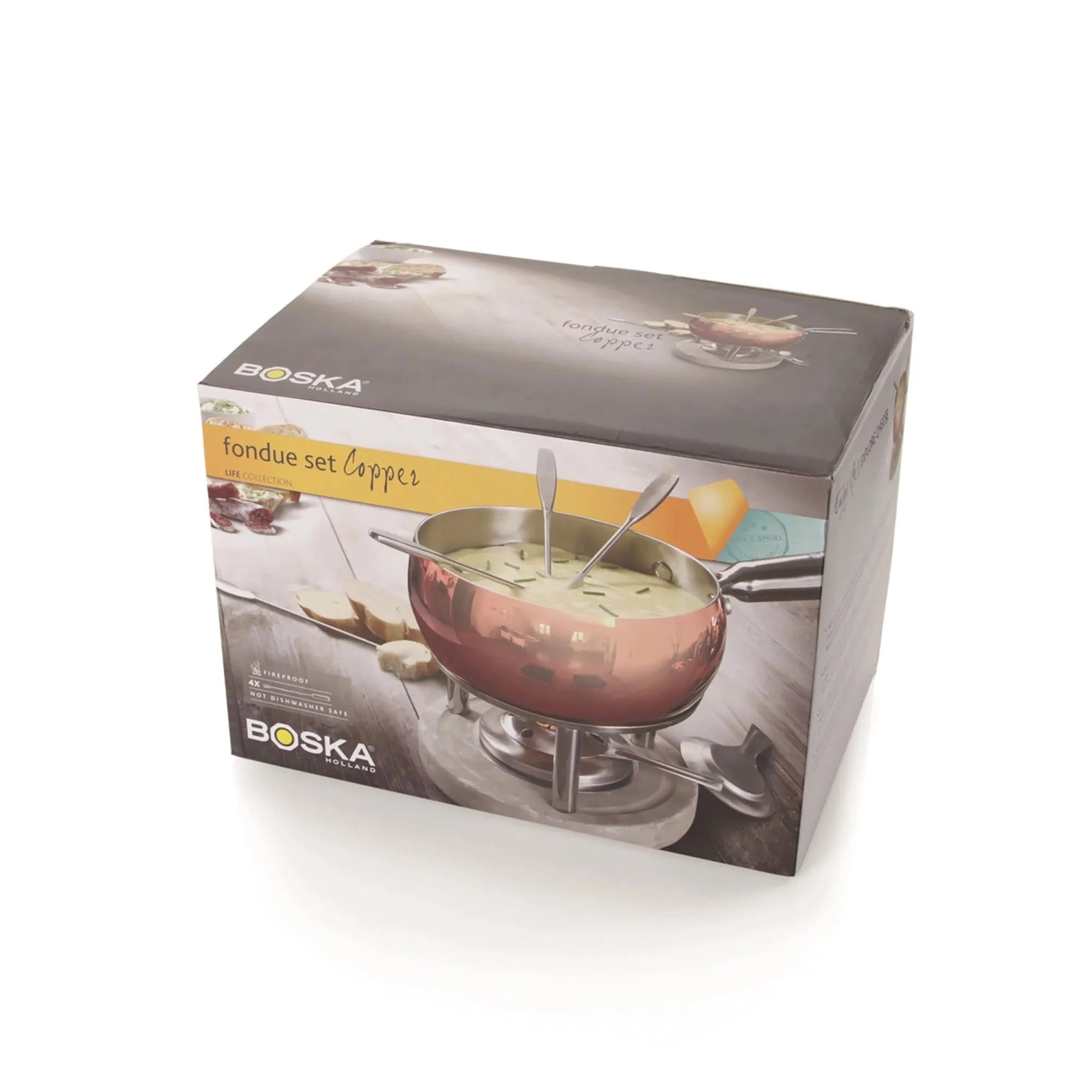 Fondue-Set Kupfer 1.7lt - KAQTU Design