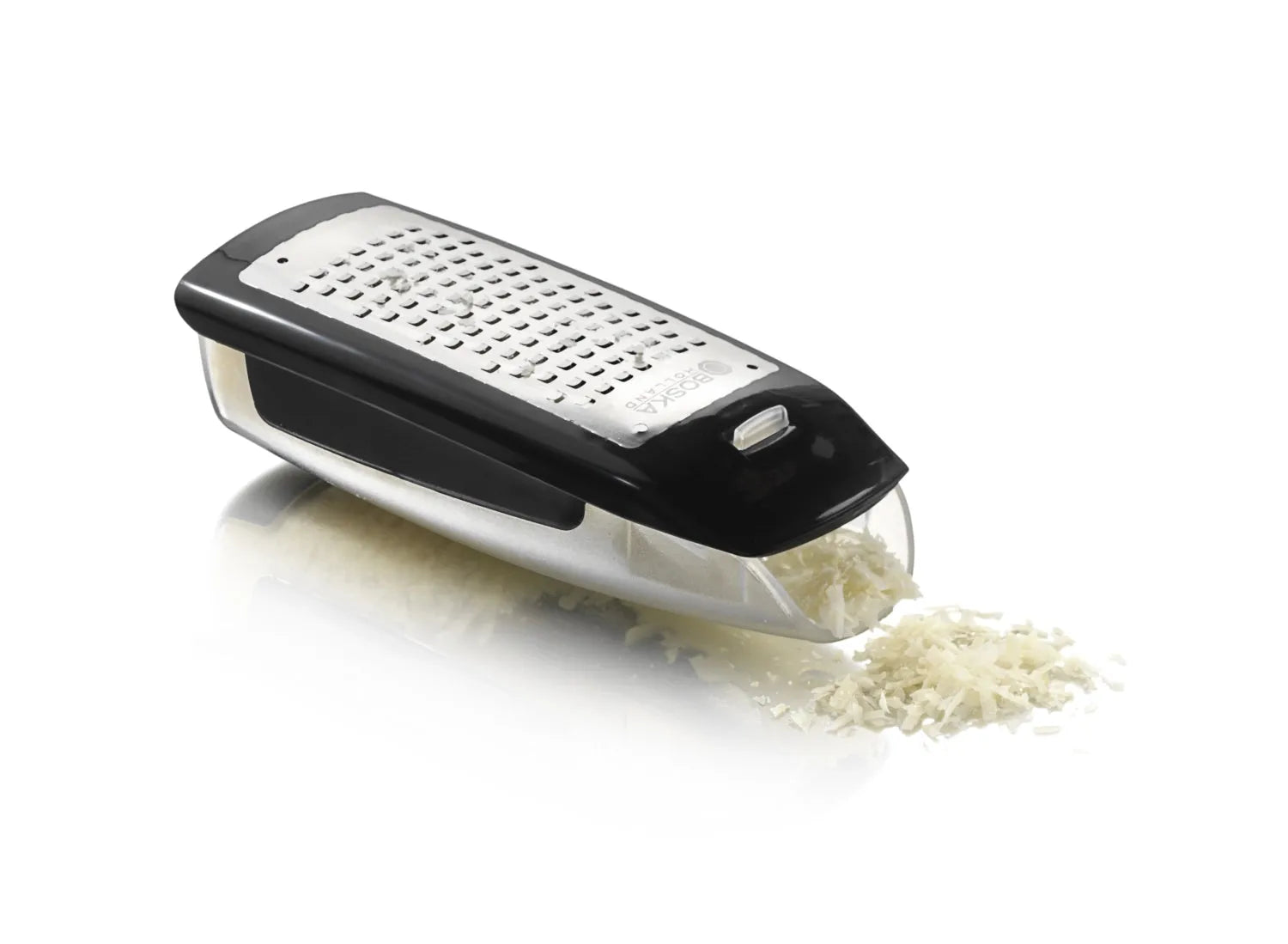 Boska Easy Grater: Innovatives Design für müheloses Reiben.