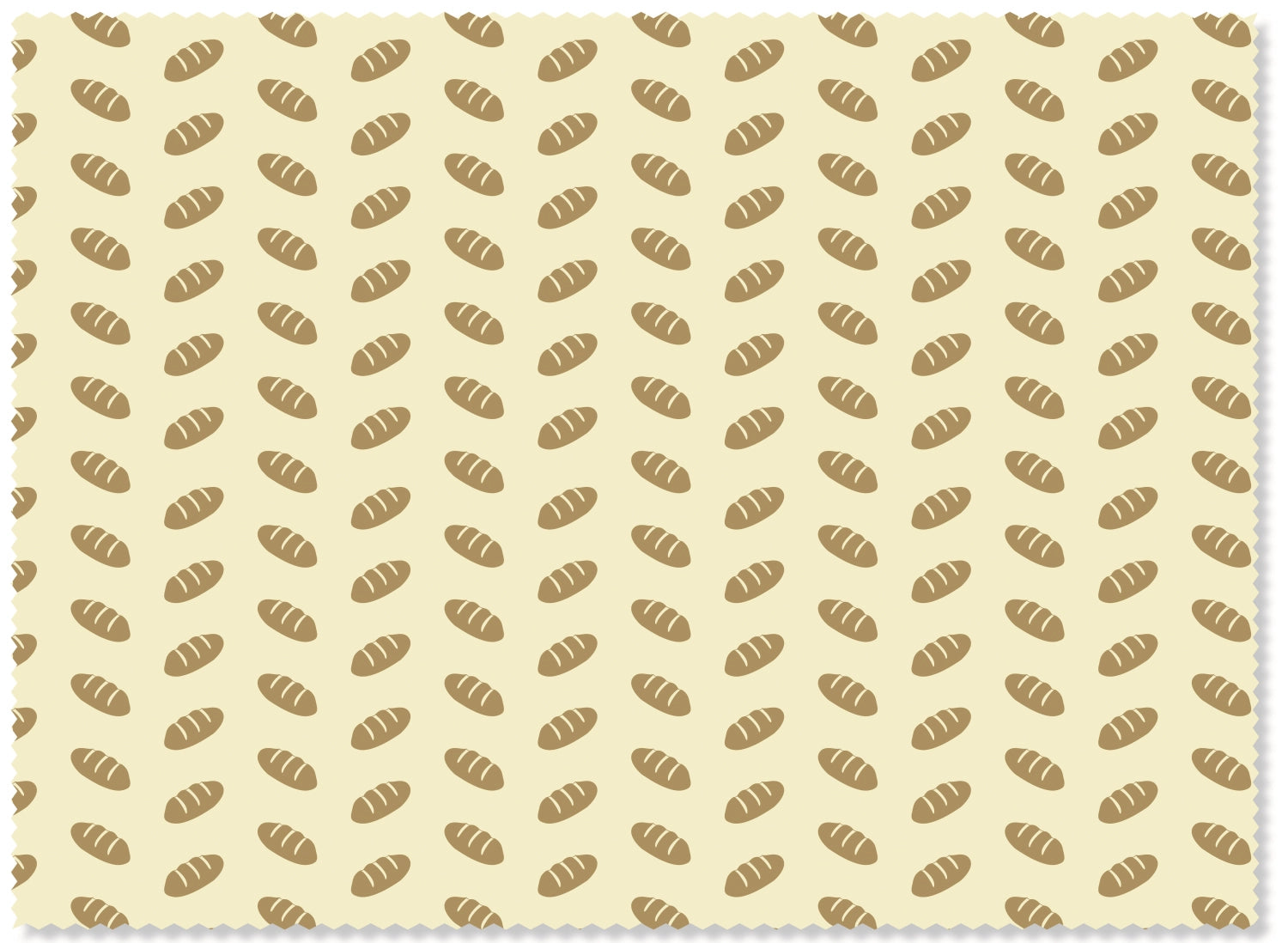 Bienenwachstuch Brot 43x58cm von Nuts Innovations, ideal zum Frischhalten von Lebensmitteln, umweltfreundlich und wiederverwendbar.
