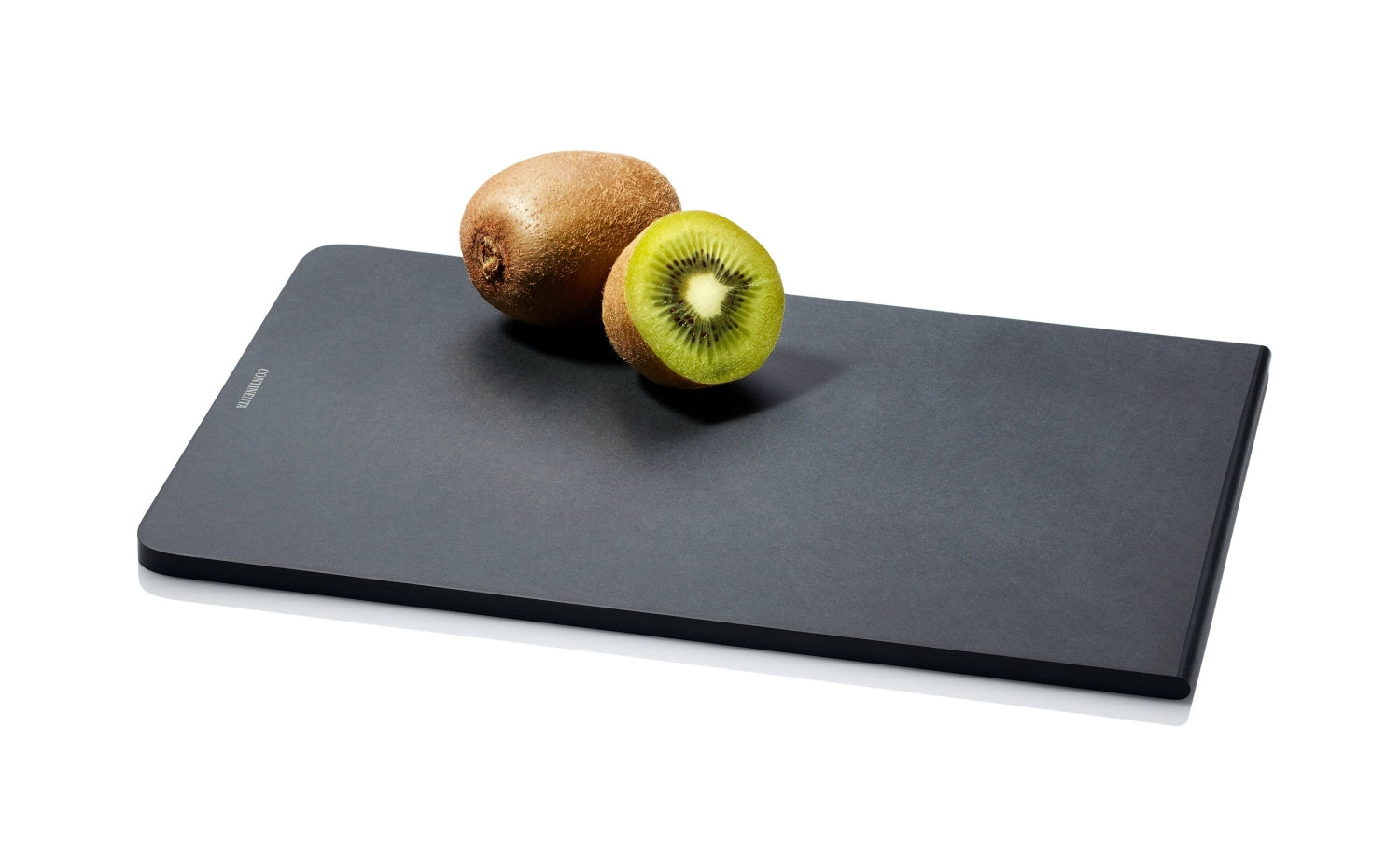 Elegantes Duracore Schneidebrett in Schwarz, 29.5x20x0.7cm, ideal für stilvolles Schneiden und Zubereiten in der Küche.