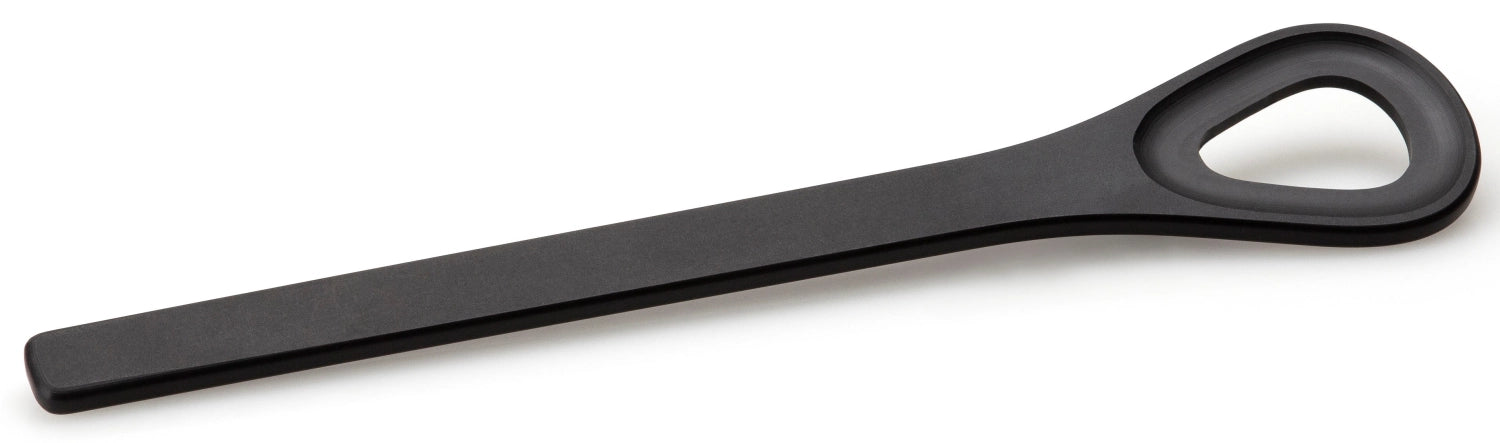 Duracore Kochlöffel mit Loch, Ø 31.5 cm in Schwarz präsentiert im Onlineshop von KAQTU Design AG. Küchenhelfer ist von Continenta
