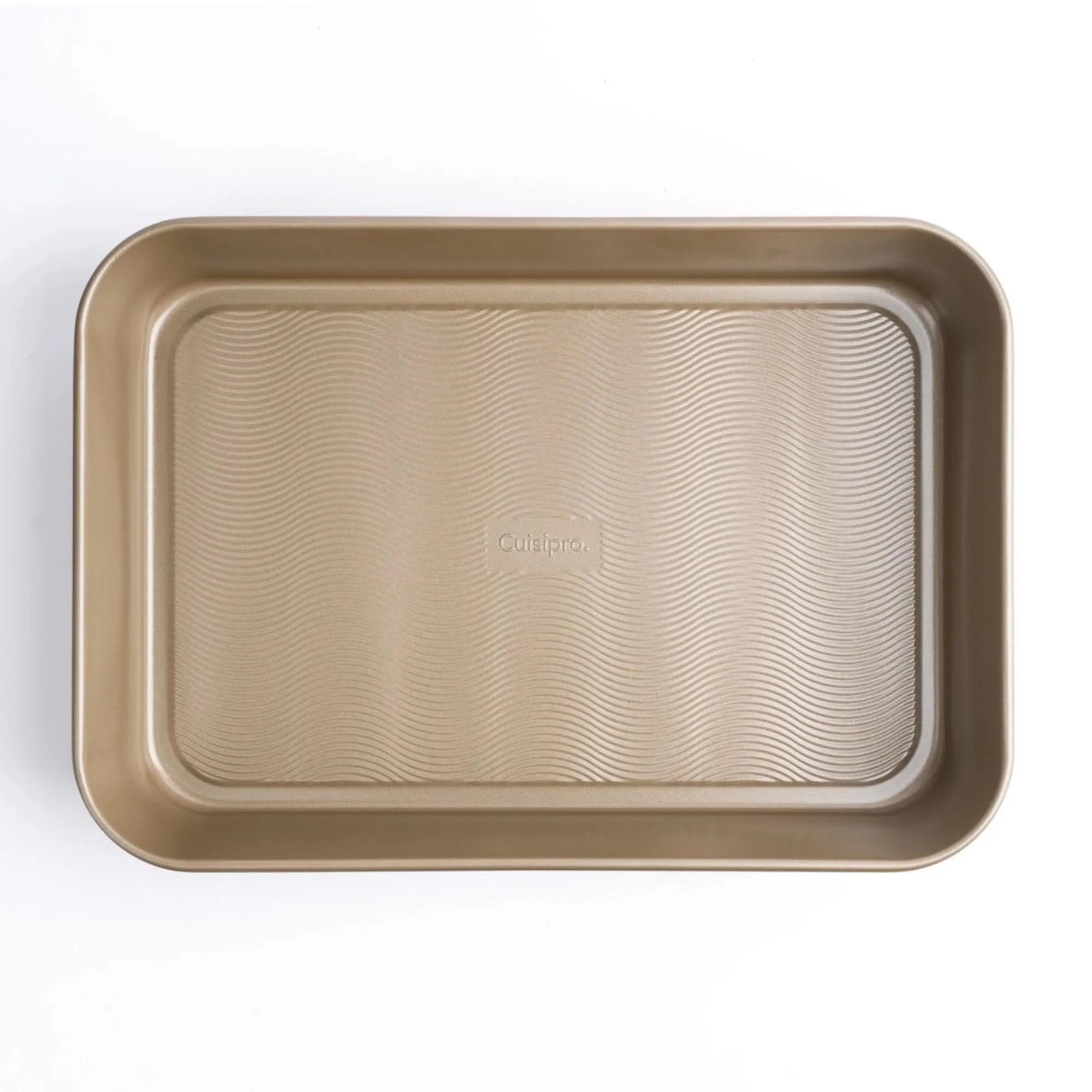 Vielseitiger Edelstahl-Bräter 40x28x7.5cm von Cuisipro: Ideal zum Braten, Schmoren, Backen. Ergonomisch, spülmaschinenfest, für alle Herdarten.