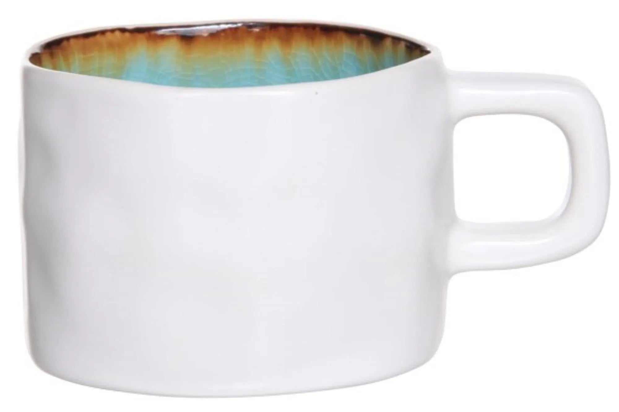 Laguna Azzurro Tasse mit Henkel, Ø 8.5 cm H: 6 cm, 23 cl - KAQTU Design