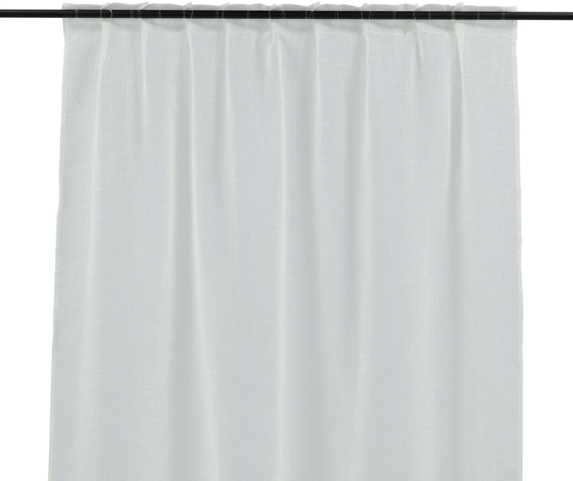 Kaya Vorhang 2er Pack: Elegante, beige Vorhänge aus hochwertigem Polyester, ideal für stilvolle Wohnräume und flexible Anbringung.