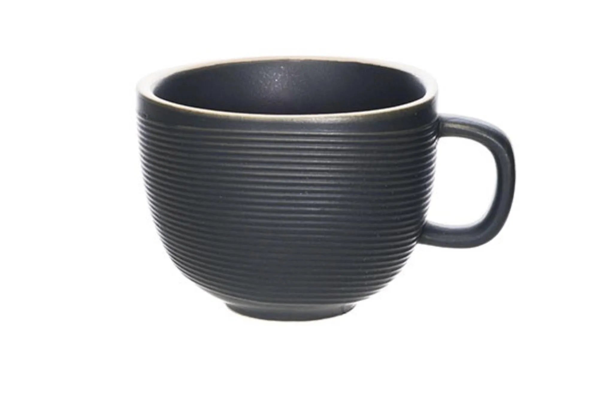 Galloway Black Espresso-Tasse, Ø 7.3 cm H: 5.7 cm, 12 cl - KAQTU Design