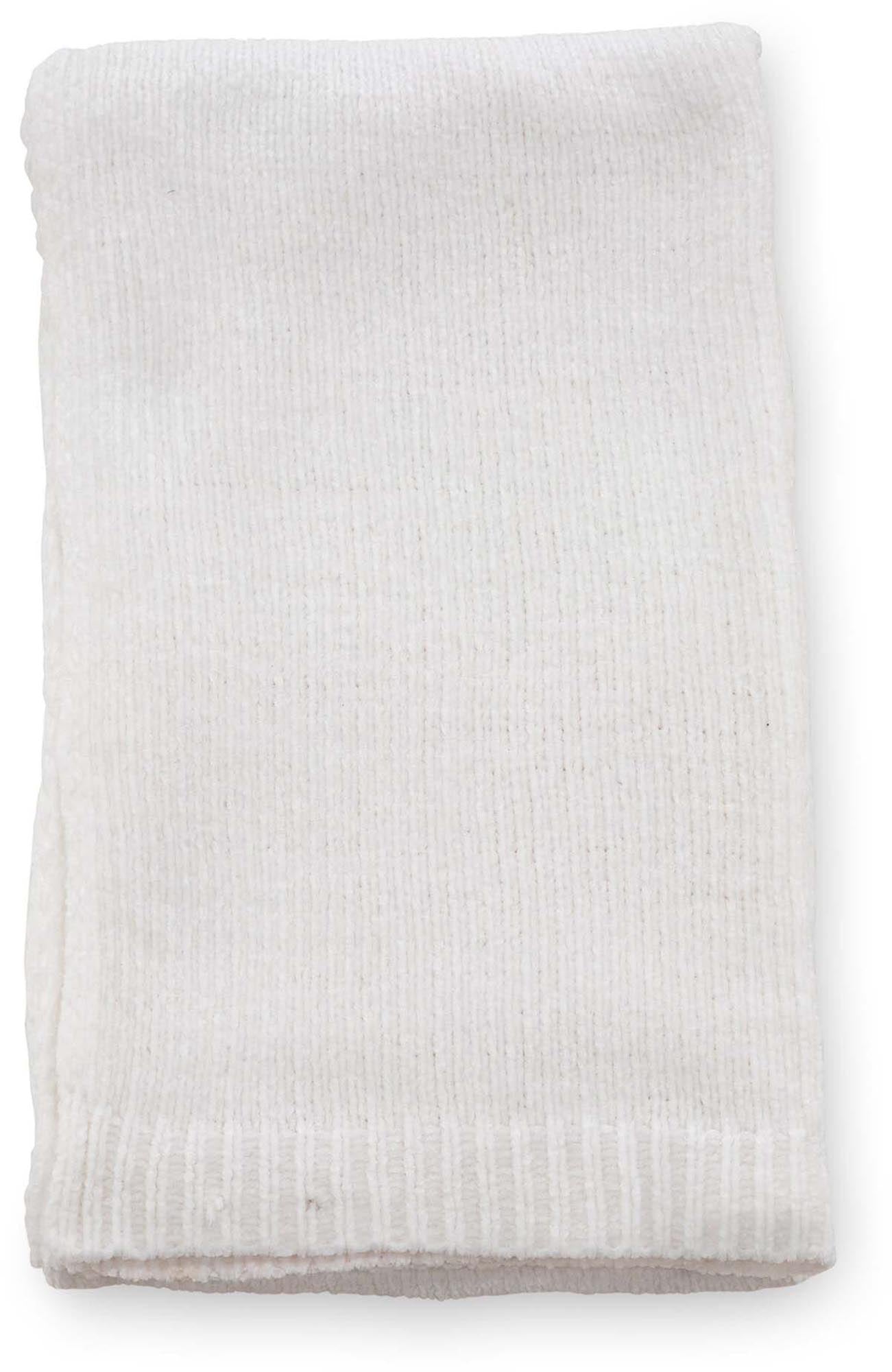 Ally Throw in Weiss präsentiert im Onlineshop von KAQTU Design AG. Wolldecke ist von Venture Home