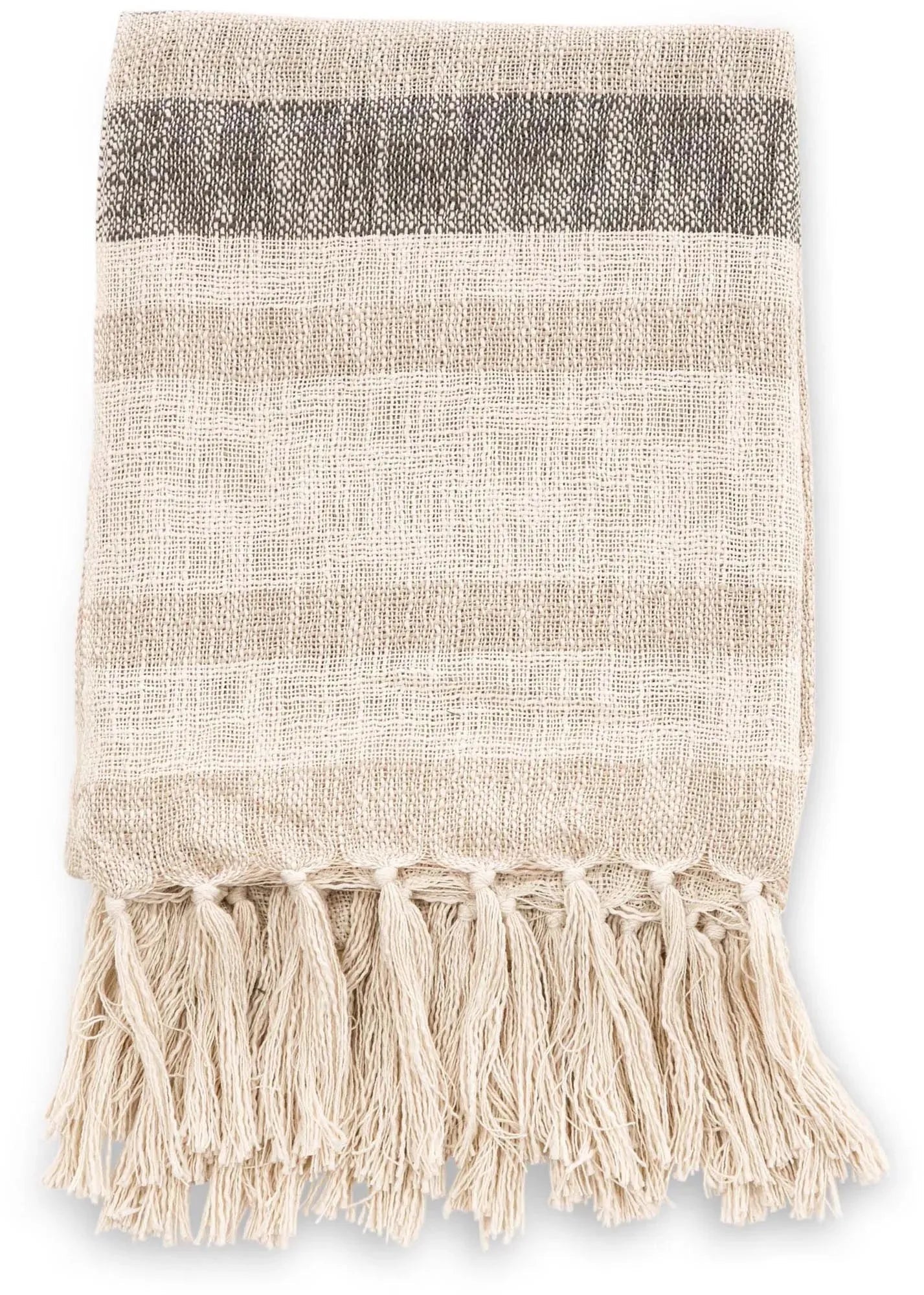 Sandy Throw: Elegante Decke in Erdtönen für stilvolle Gemütlichkeit.