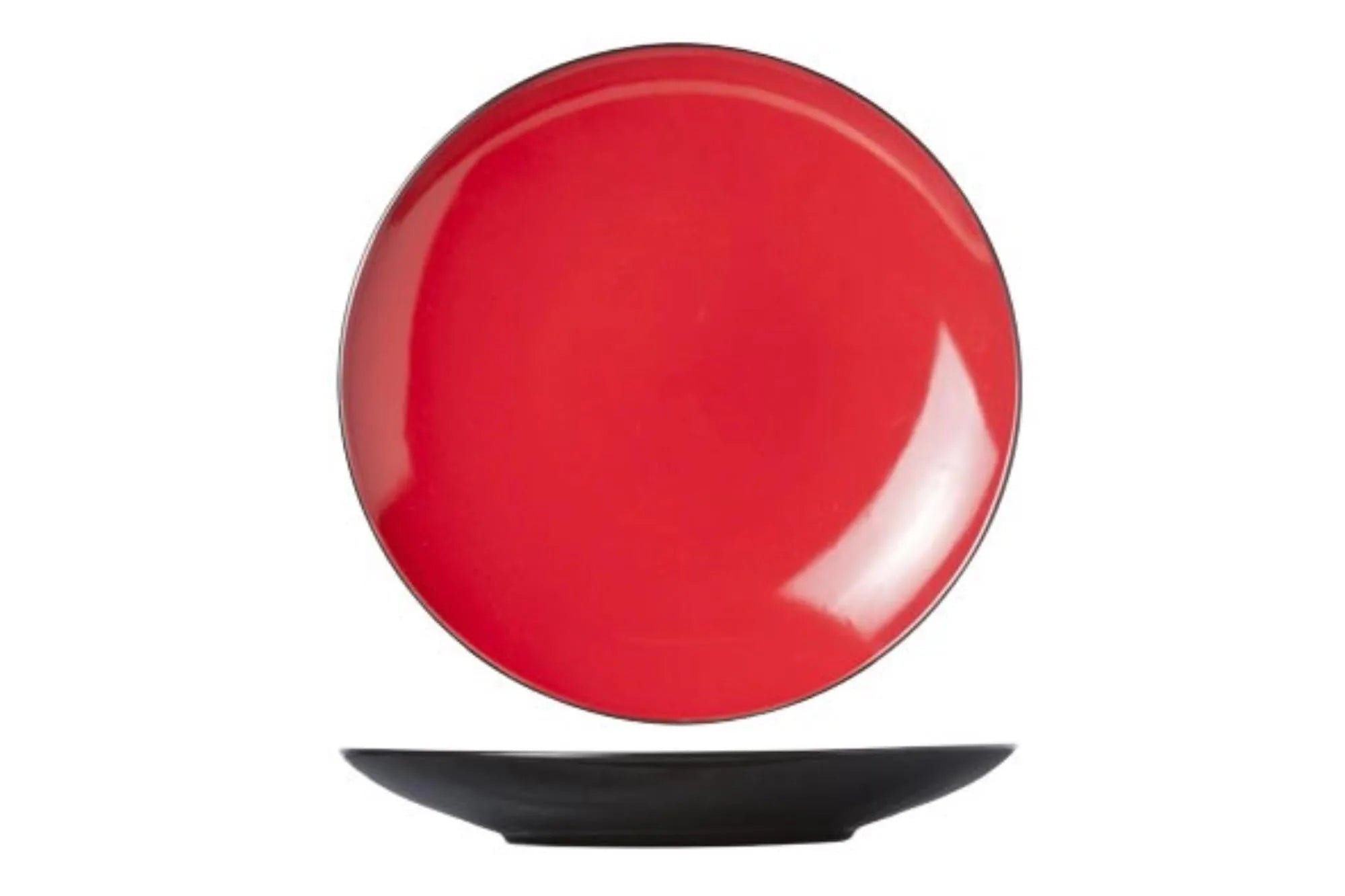 Finesse red, Speiseteller 28 cm - KAQTU Design