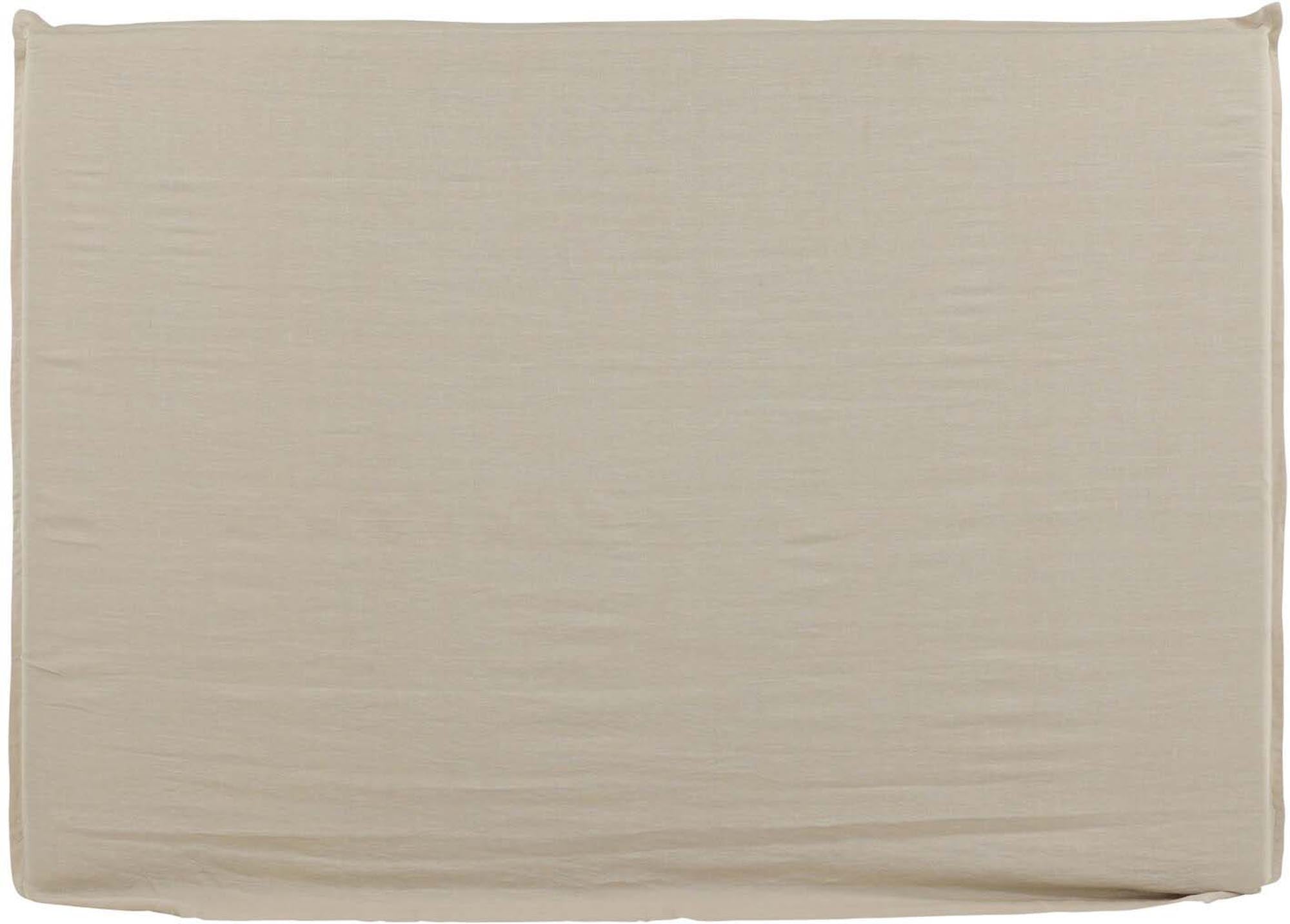 Signe Kopfteilbezug in Beige präsentiert im Onlineshop von KAQTU Design AG. Zubehör Bett ist von Venture Home