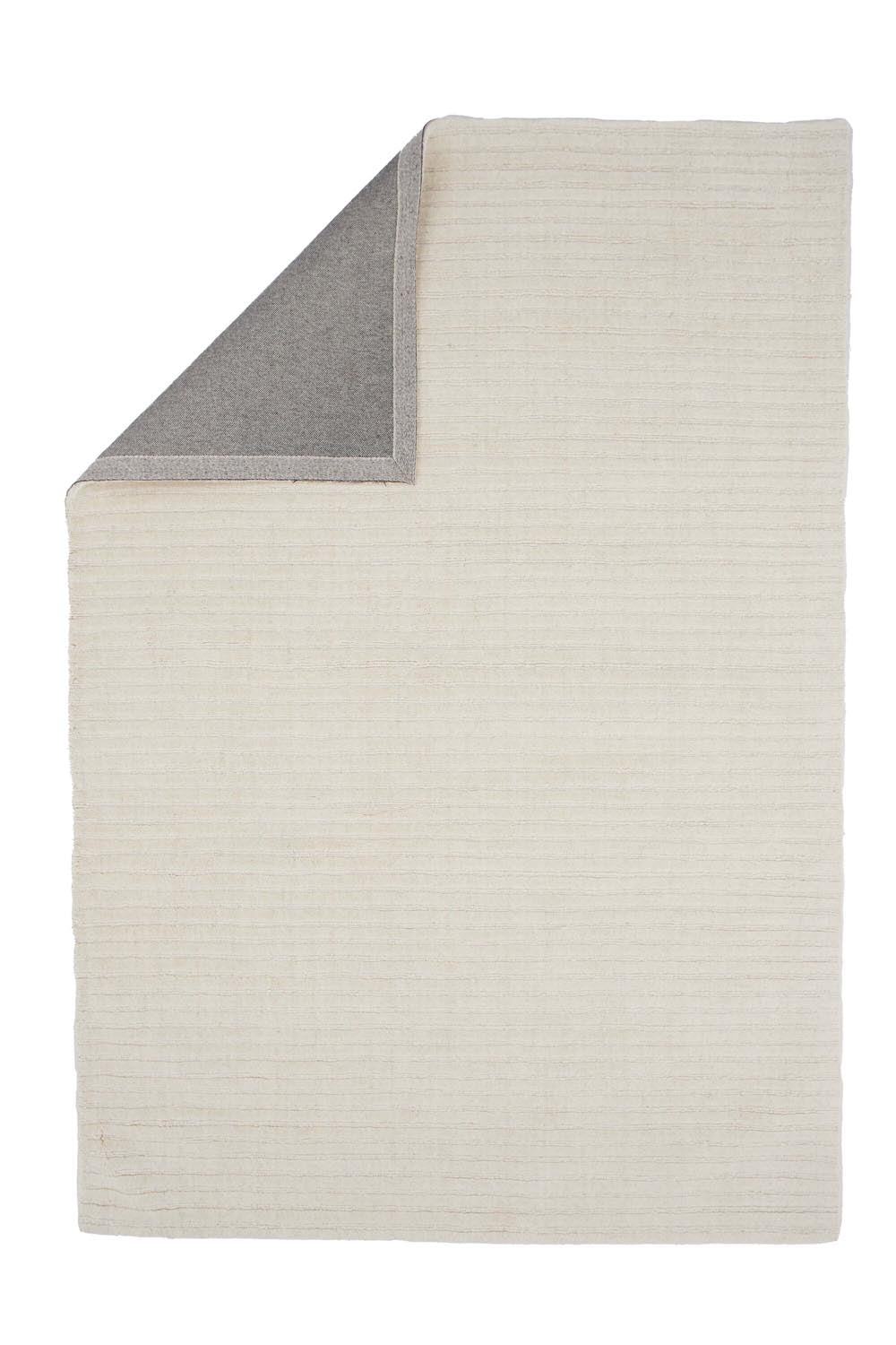 Milton Teppich in Weiss präsentiert im Onlineshop von KAQTU Design AG. Teppich ist von Venture Home