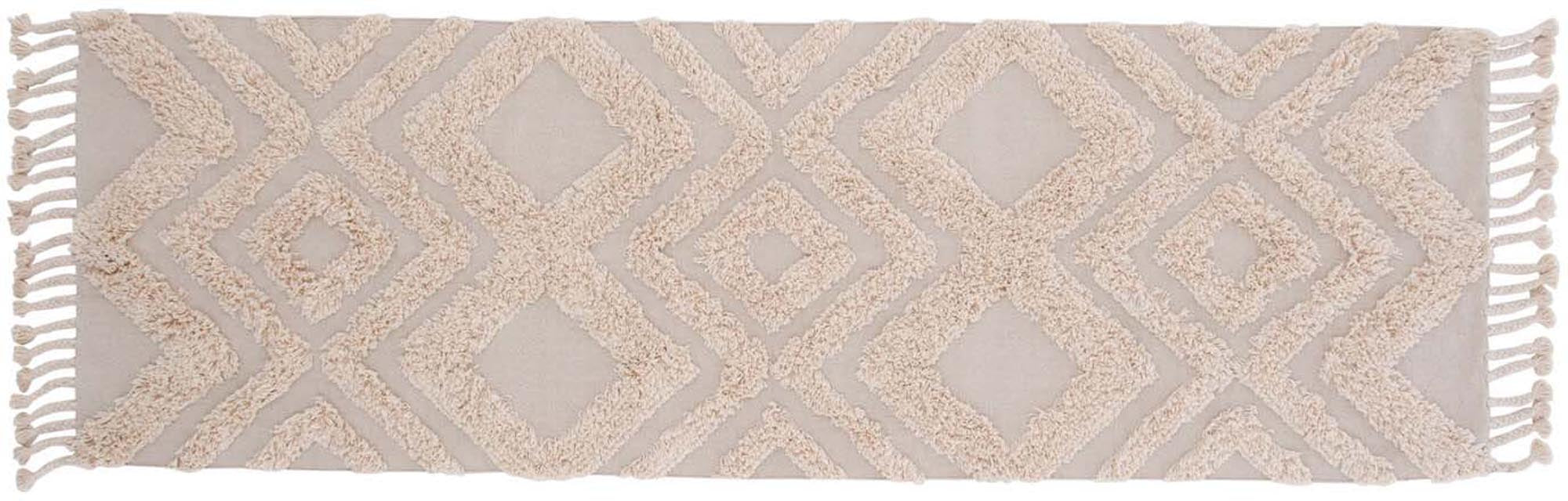 Hilma Teppich in Beige präsentiert im Onlineshop von KAQTU Design AG. Teppich ist von Venture Home