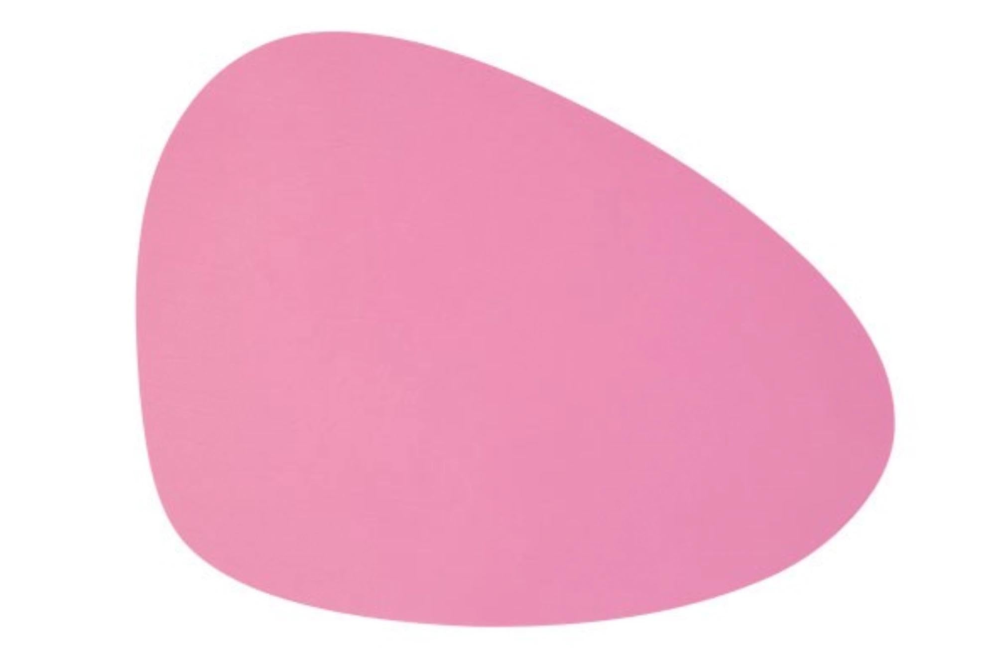 Entdecken Sie das stilvolle pinke Tischset von Cosy & Trendy aus hochwertigem Leder (41x30 cm, oval). Ideal für jeden Esstisch!