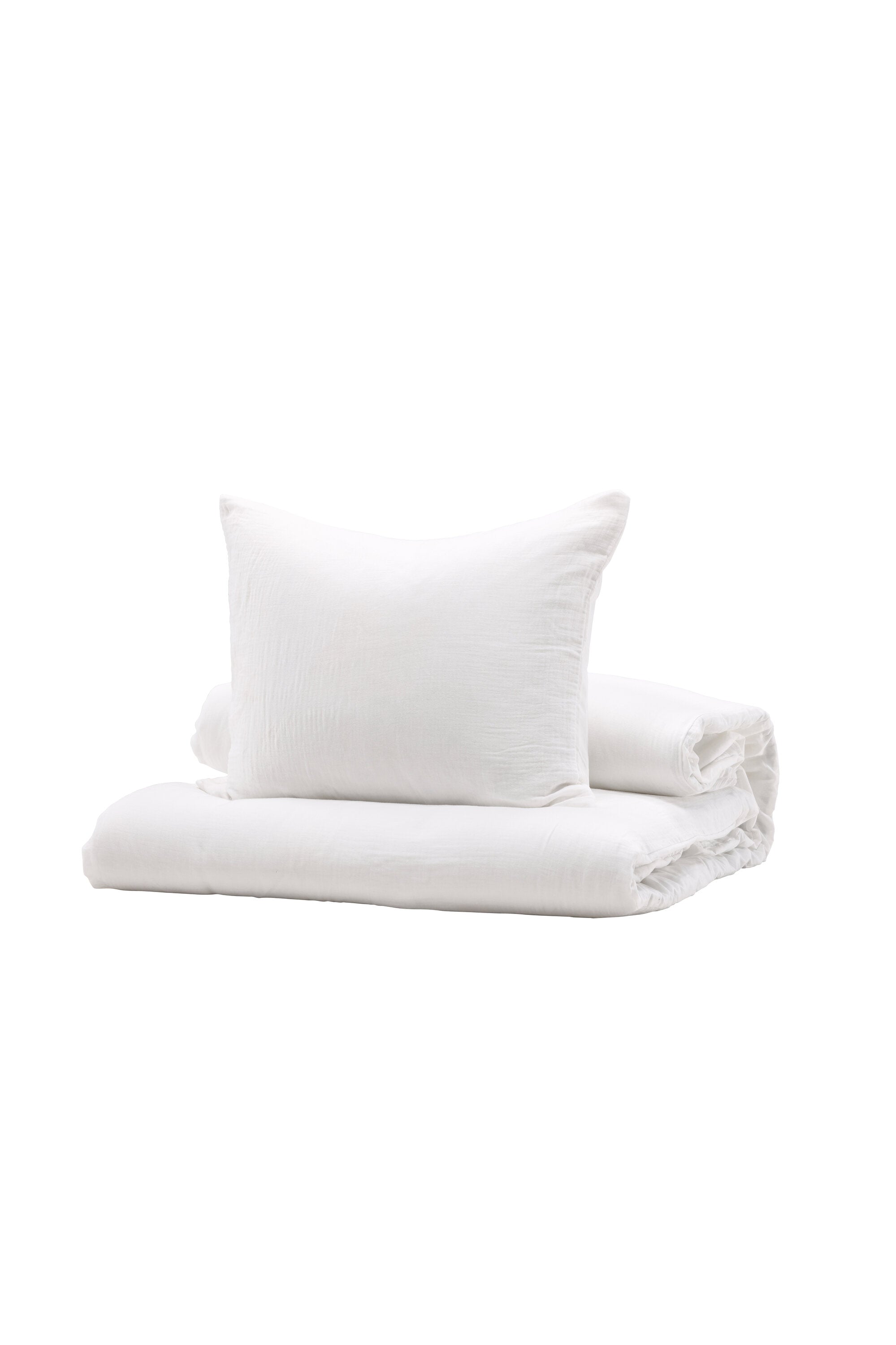 Mila Bettgarnitur Kombo in Weiss präsentiert im Onlineshop von KAQTU Design AG. Bettwäsche ist von Venture Home