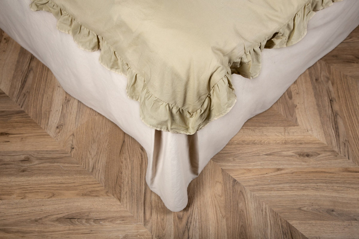 Levi Bettgarnitur in Sand präsentiert im Onlineshop von KAQTU Design AG. Bettwäsche ist von Venture Home