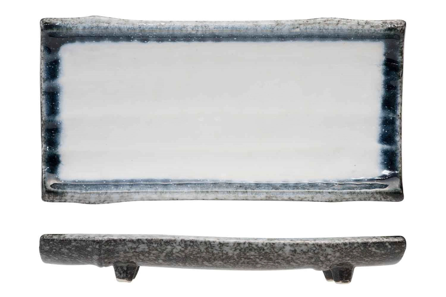 Sea Pearl Schale, 4 Füsse, 24.5x12.5x3.5 cm