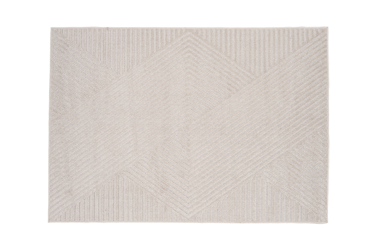 Aron Teppich in Weiss präsentiert im Onlineshop von KAQTU Design AG. Teppich ist von Venture Home